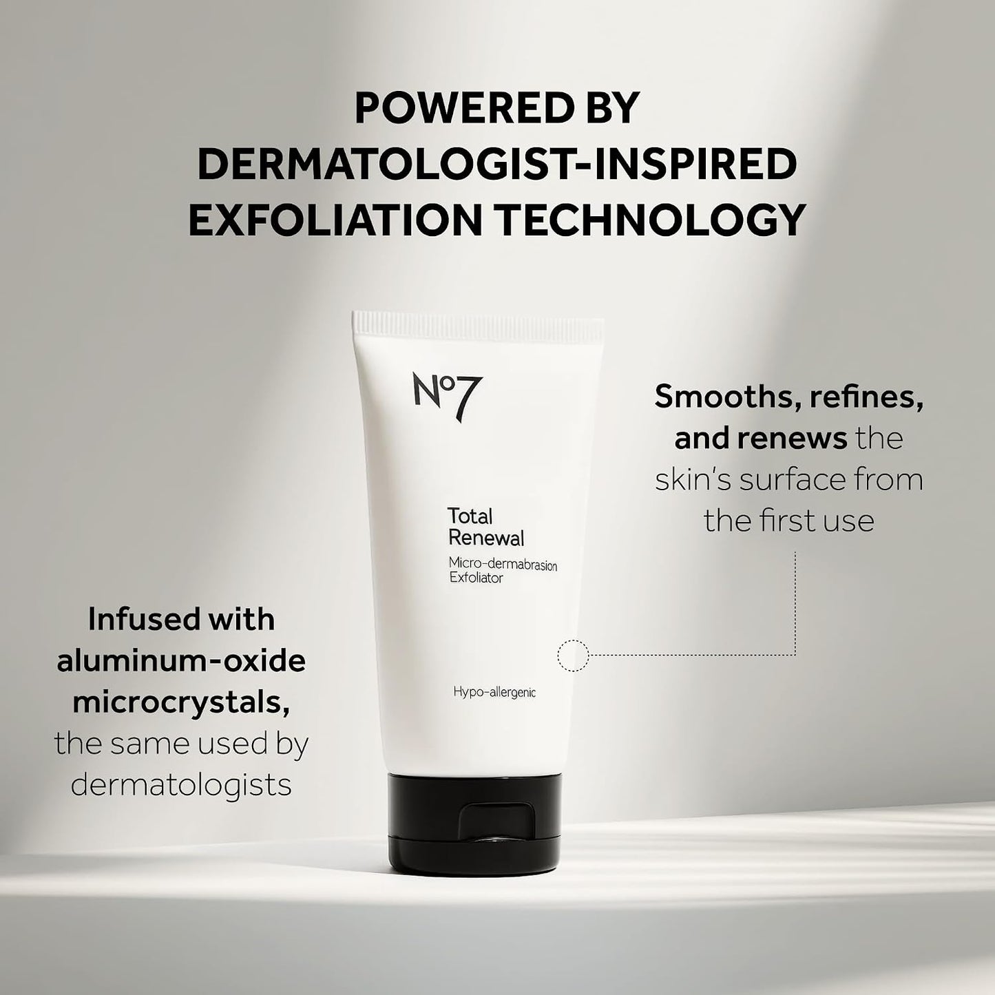 HotNo7 Microdermabrasion Total Renewal Face Scrub - Exfoliating Face Wash & Dark Spot Corrector for Sensitive Skin - Helps to Reduce the Appearance of Fine Lines & Even Skin Tone (2.5 Oz)
