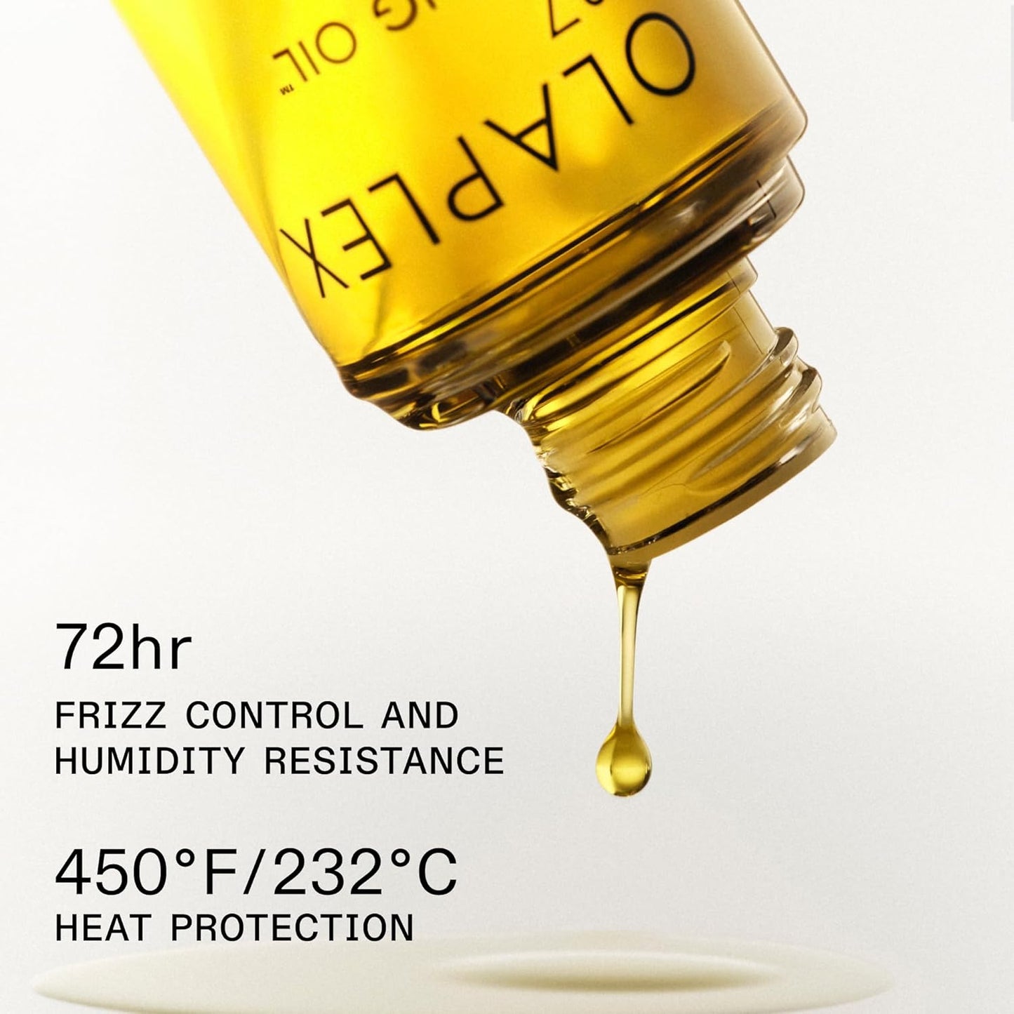 HotOlaplex N°.7 Bonding Oil: High Shine | Heat Protectant, Visibly Smooths & Softens Hair, Added Color Vibrancy, Up to 72 Hour Frizz Control | For Coily, Curly, Straight, and Wavy