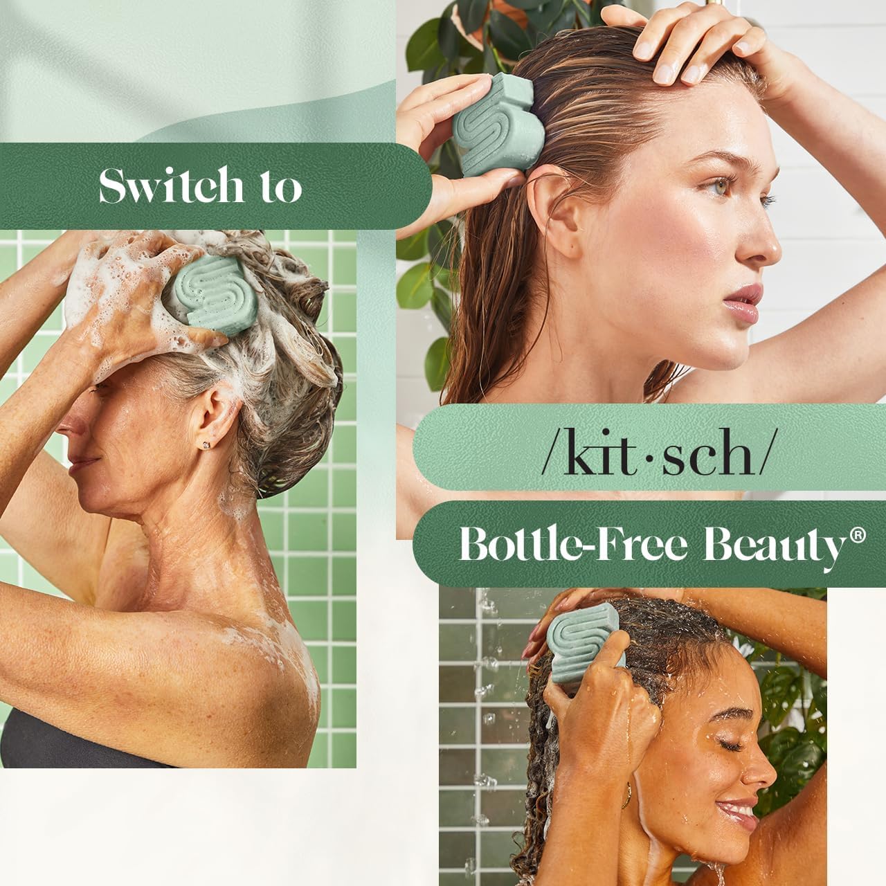 HotKitsch Rosemary & Biotin Shampoo Bar Soap for Hair Growth - 3.5 oz | Strengthening, Thickening & Volumizing Hair Shampoo for Women and Men - Free of Paraben, Sulfate & Silicone - Made in USA