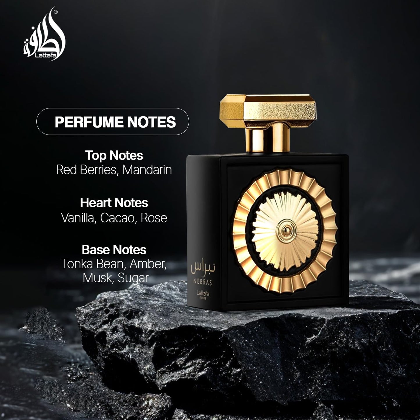 Hot Lattafa Perfumes Nebras for Unisex Eau de Parfum Spray, 3.4 Ounce