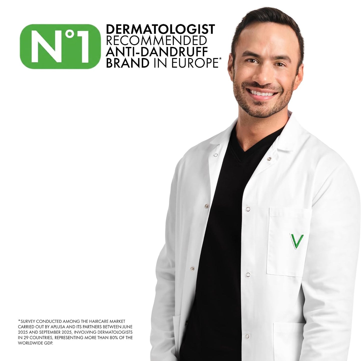 HotVichy Dercos Dandruff Shampoo, Antifungal Itchy Scalp Treatment for Men & Women, Clinical Strength Selenium Sulfide, Formulated with Niacinamide & Salicylic Acid, Color Safe, Dermatologist Recommended