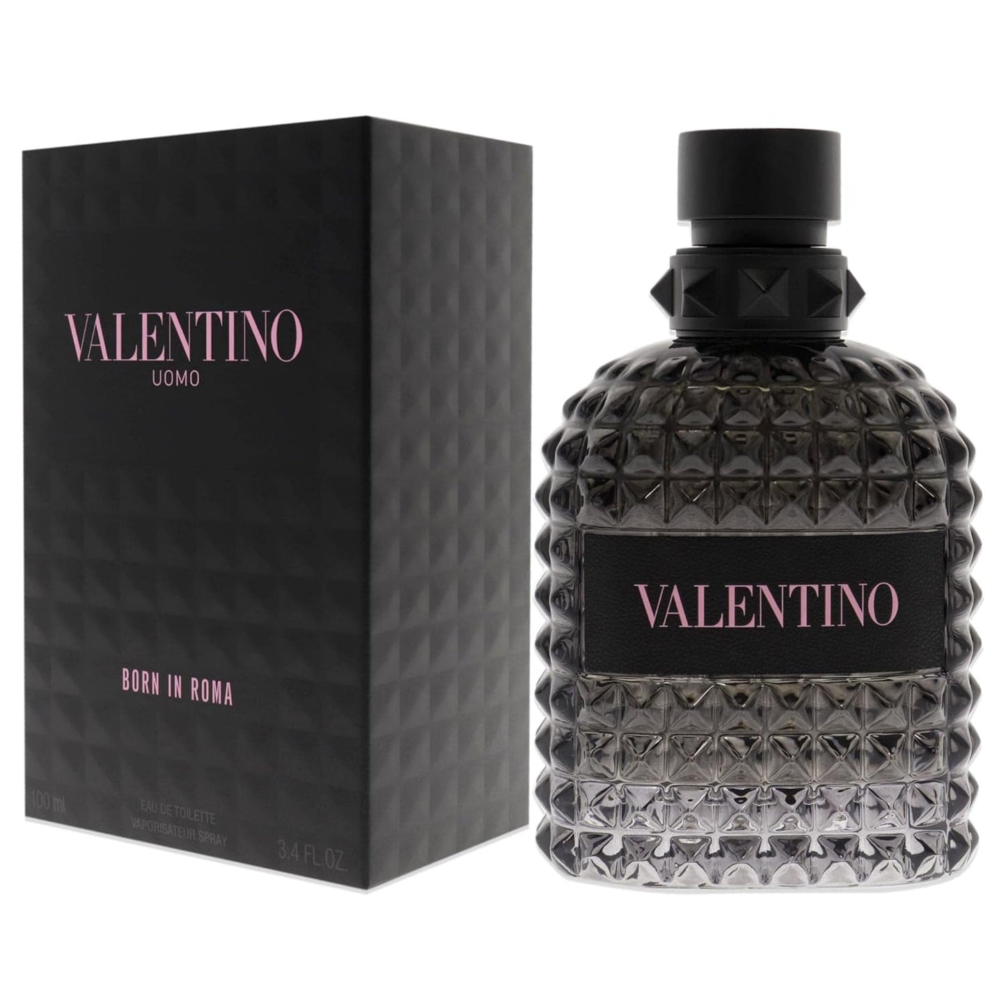 Hot Valentino Uomo Born In Roma for Men 3.4 oz Eau de Toilette Spray |