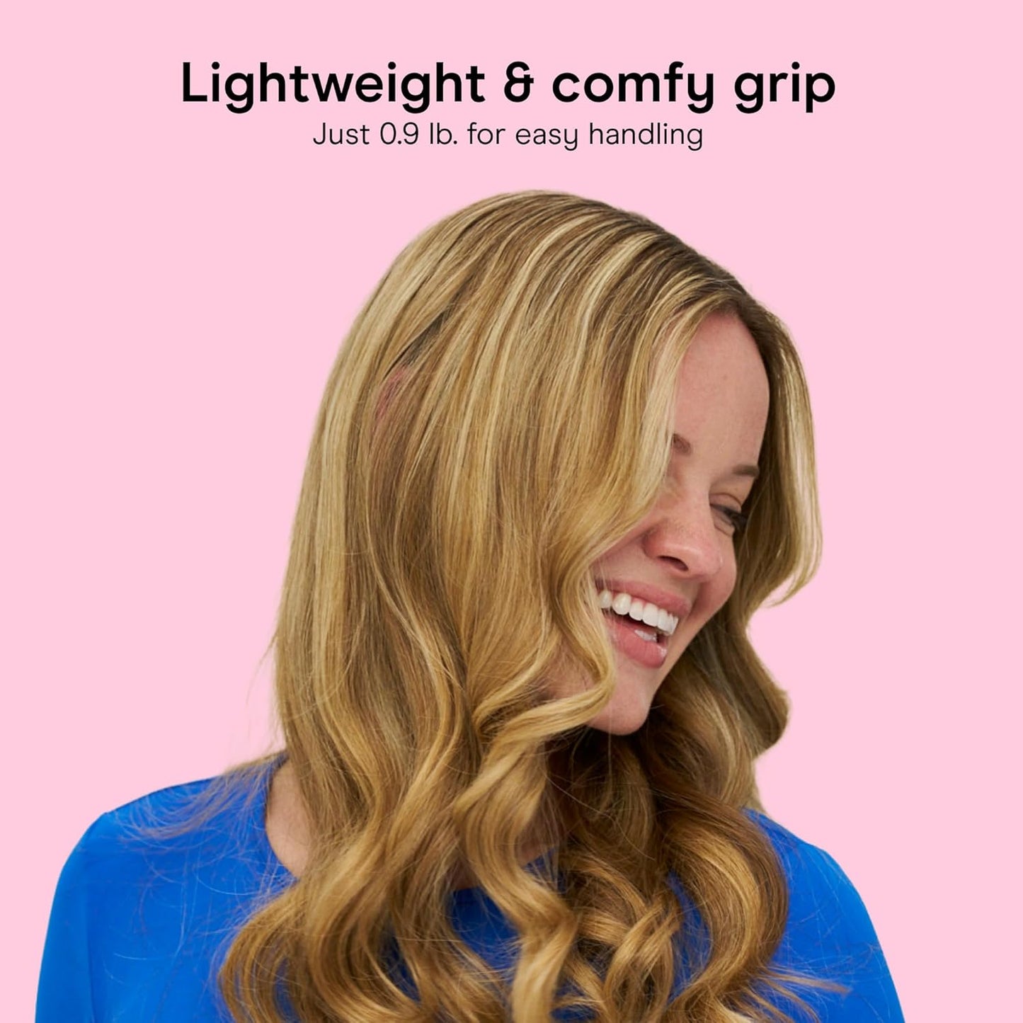 HotConair Curling Iron, Double Ceramic, 1 1/2" Barrel, White/Rose Gold | Hair curler and hair waver for medium to long hair with 30 heat settings, built-in heat protection, a cool tip, and auto off