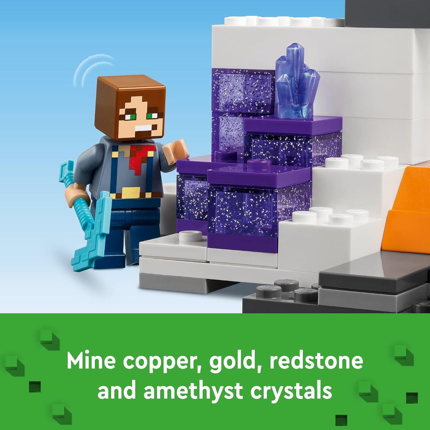 HotLEGO Minecraft The Badlands Mineshaft - Building Toys for Boys & Girls, Ages 8+ - Video Game Toy for Kids - W/Minecraft Minifigures - Gift for Birthdays - 21263