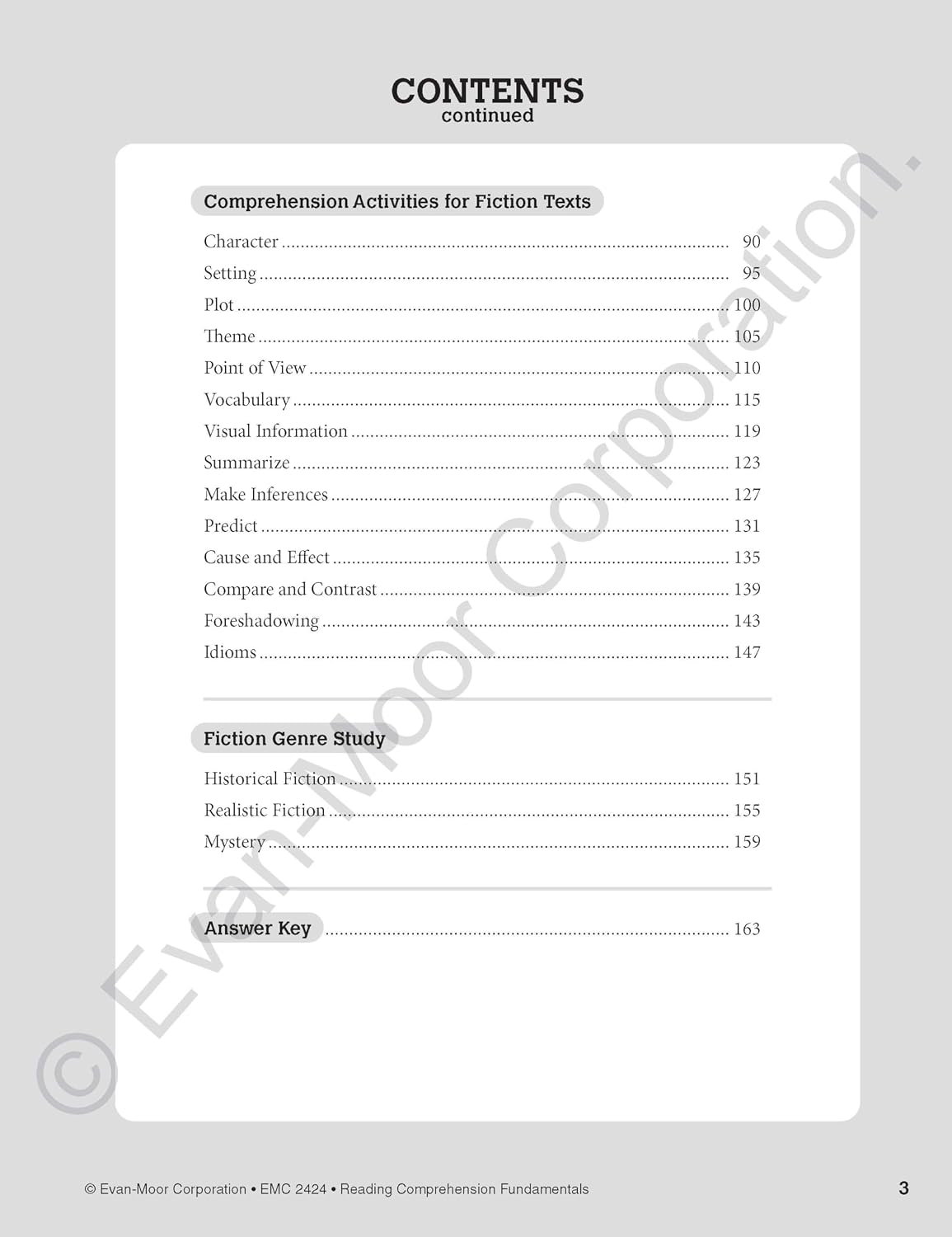 Hot Evan-Moor Reading Comprehension Fundamentals, Grade 4 Teacher's Edition - Supplemental Teaching Resource for Reading