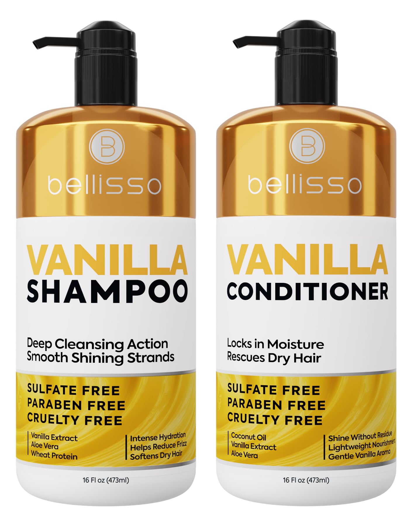 HotBiotin Shampoo and Conditioner Set - Sulfate and Paraben Free Treatment for Men and Women - Hair Thickening Volumizing Products to Help Boost Thinning Hair with Added Keratin