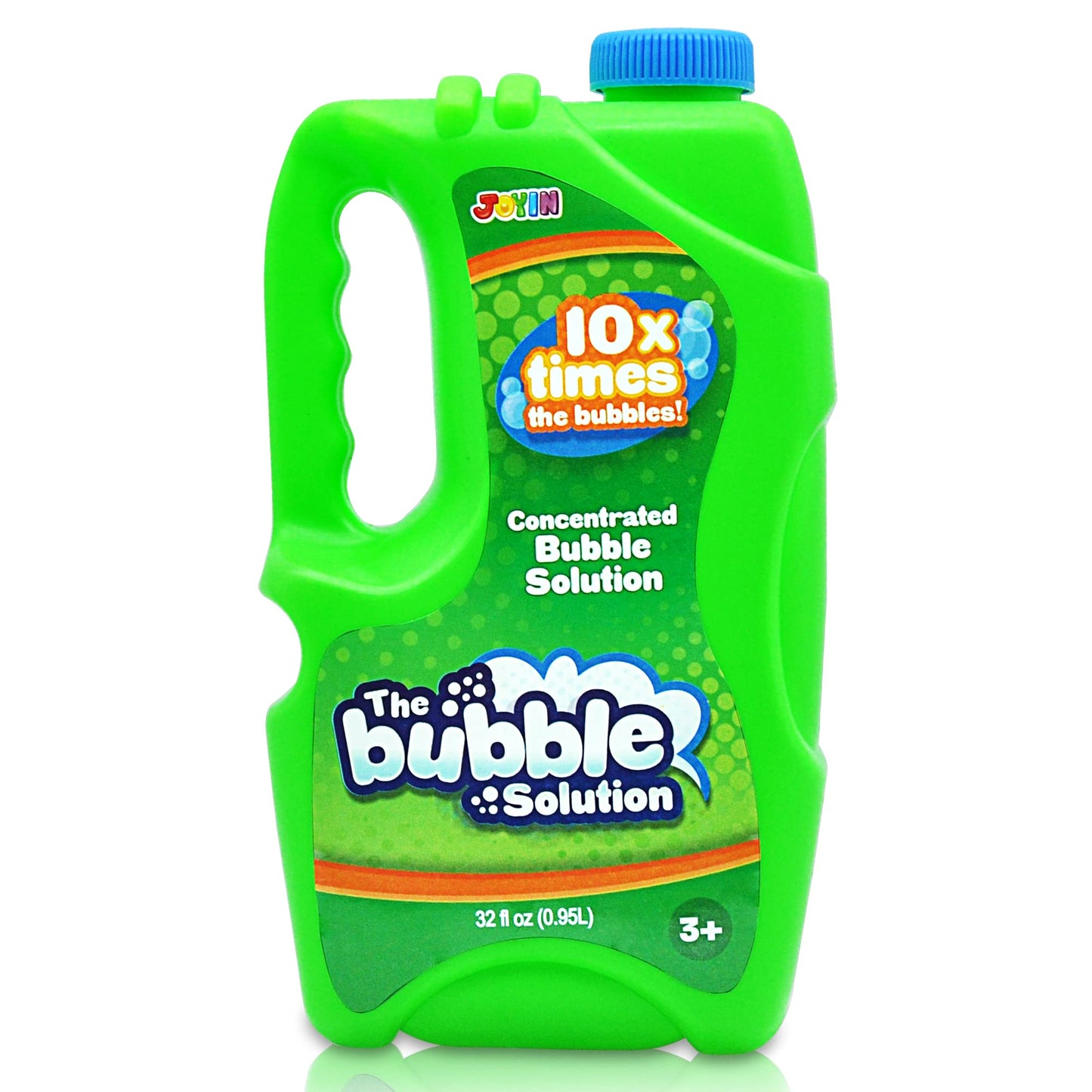 HotJOYIN 32 OZ Concentrated Bubble Solution for Bubble Machines (Up to 2.5 Gallons), Concentrated Solution Refills for Machine, Wands, Blower, Easter, Kids, Parties