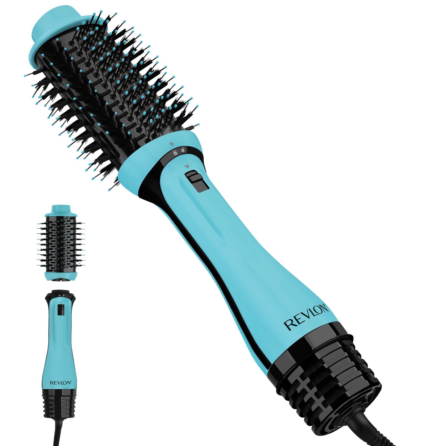 HotREVLON One-Step Volumizer Plus Hair Dryer and Styler | More Volume, Less Damage, and More Styling Control for Easy and Fast Salon-Style Blowouts, Plus Travel Friendly (Black)