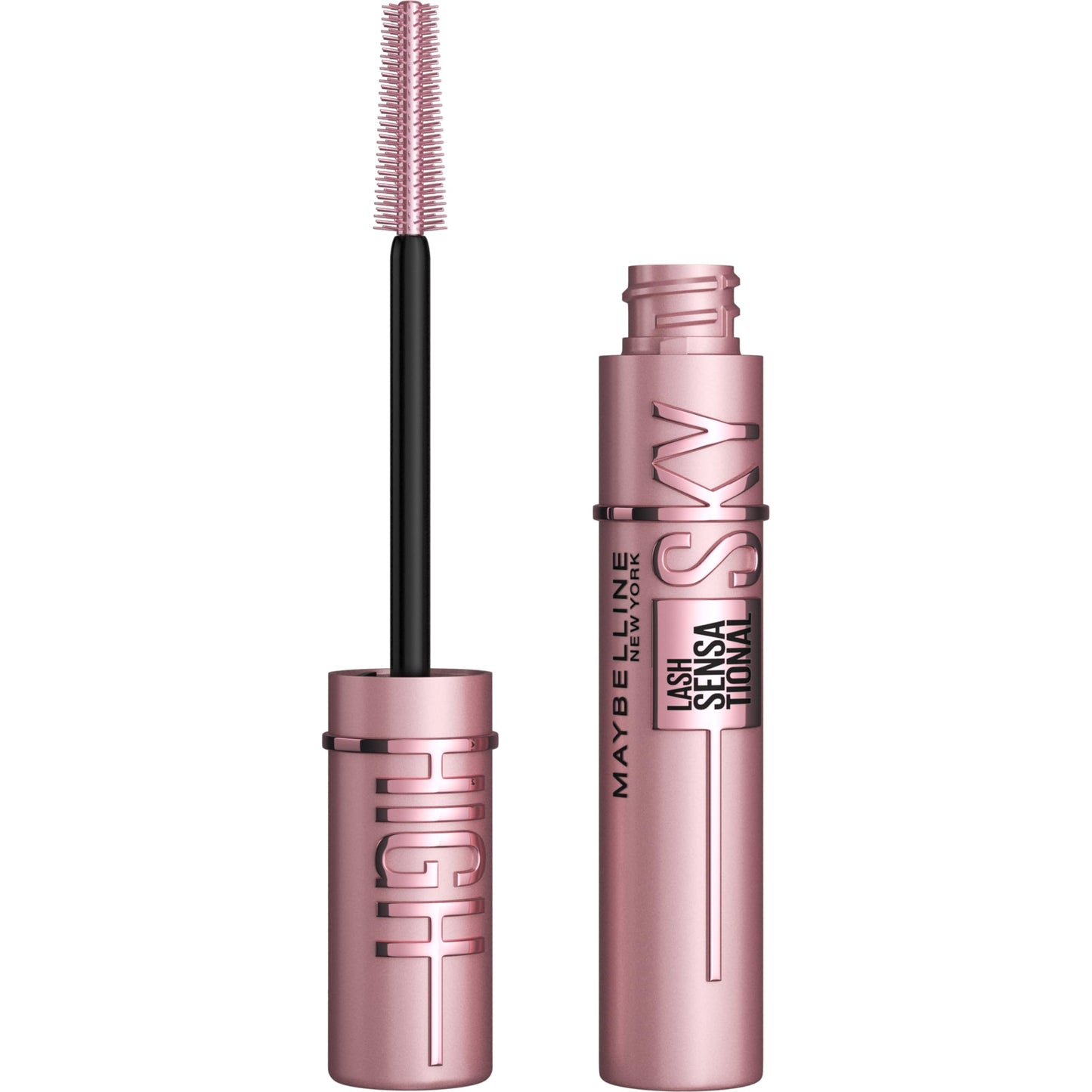 HotMaybelline Lash Sensational Sky High Washable Mascara Makeup, Volumizing, Lengthening, Defining, Curling, Multiplying, Buildable Formula, Cosmic Black, 1 Count