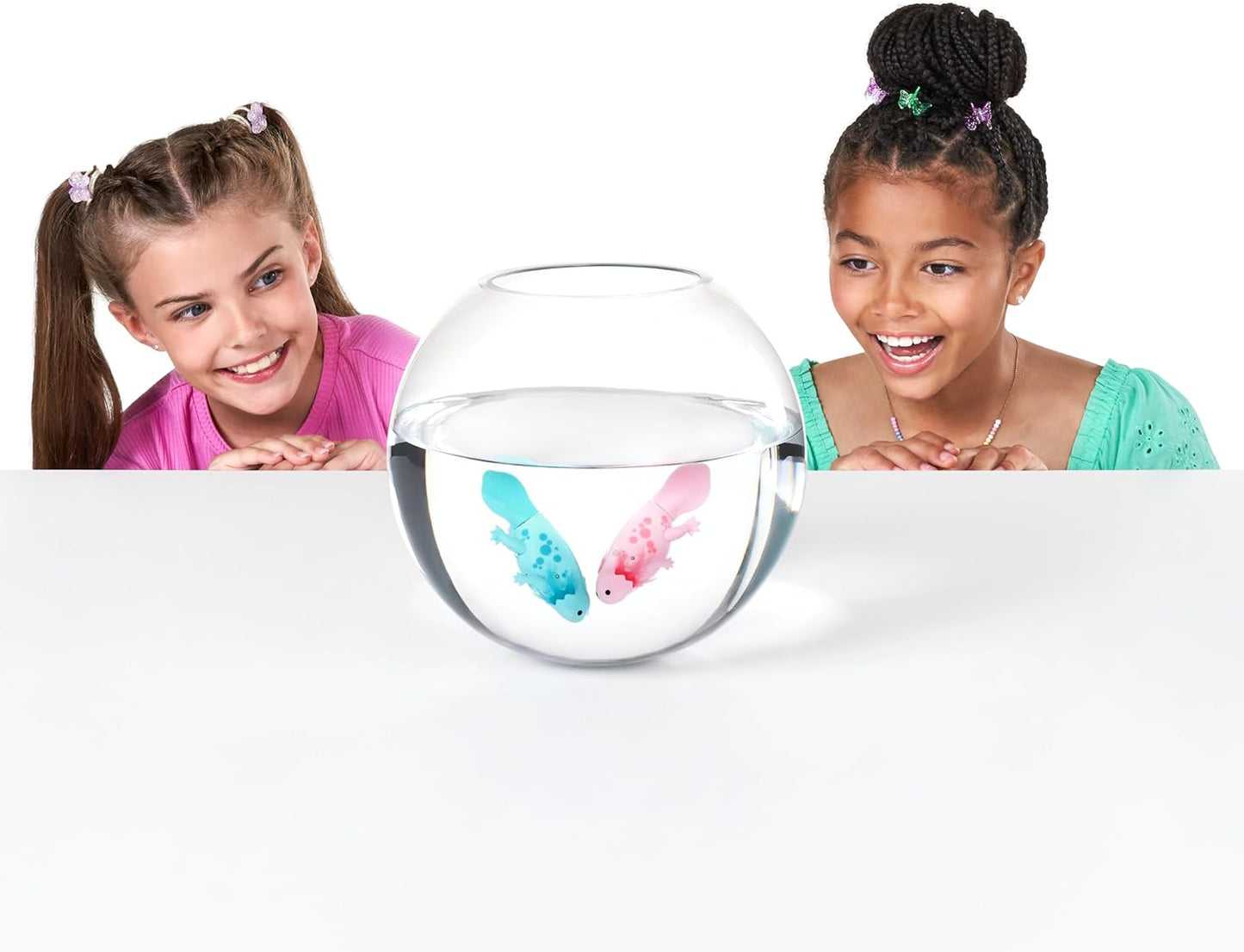 Hot Pets Alive Robo Axolotl Swimming, Electronic Pet Toy (2 Pack) by ZURU