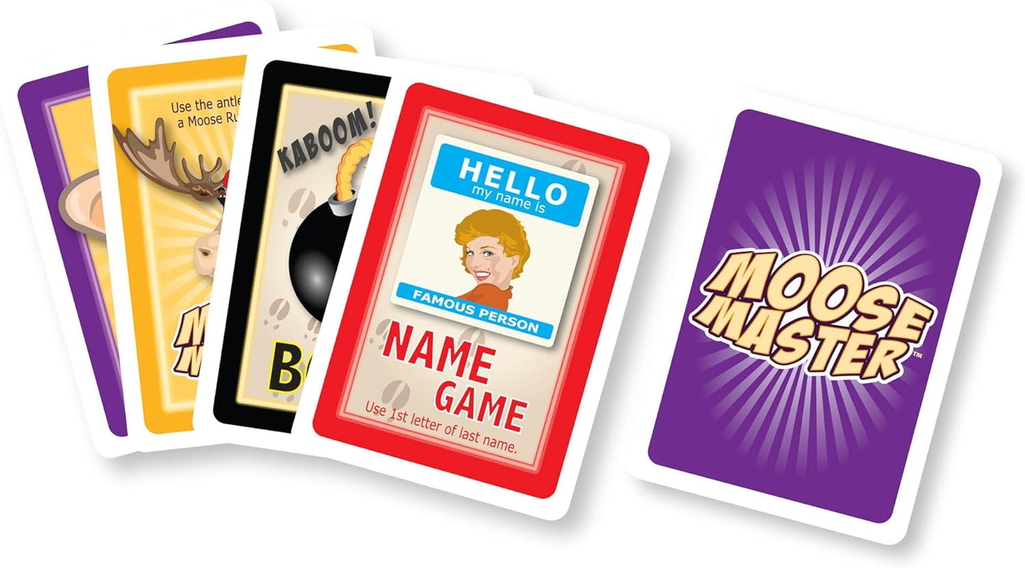 HotMoose Master - Laugh Until You Cry Fun - Your Cheeks Will Hurt from Smiling and Laughing so Hard - for Fun People Looking for A Hilarious Night in a Box