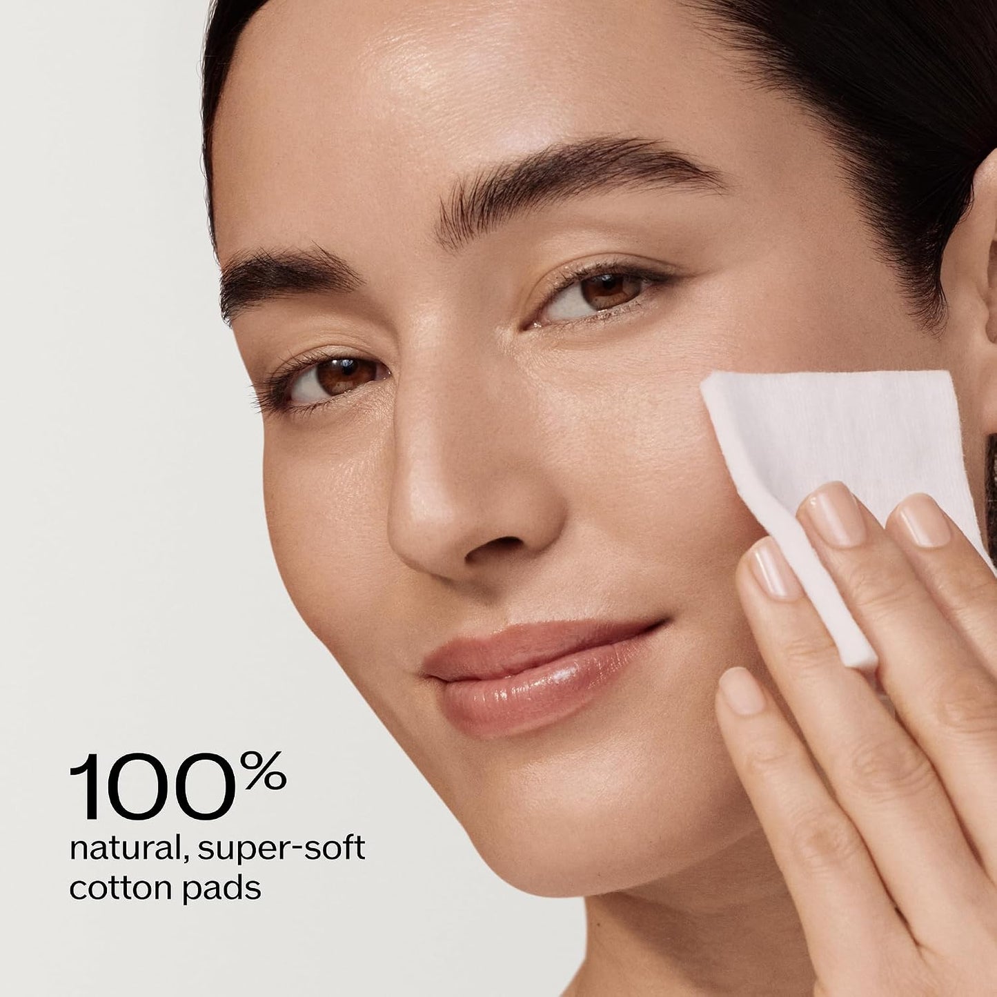 HotShiseido Facial Cotton Pads - Includes 165 Squares - for Softener Application & Makeup Removal - 100% Natural, Super Soft