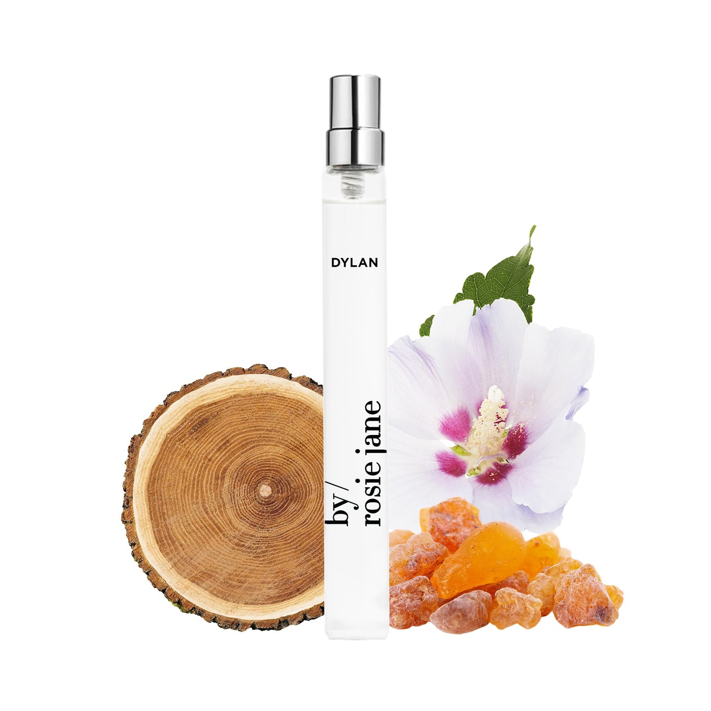 Hot By Rosie Jane Travel Perfume Spray (Rosie) - Clean Perfume for Women - Non-Toxic Body Mist with Notes of White Musk & Sweet Rose - Paraben, Sulfate & Phthalate Free (10ml)