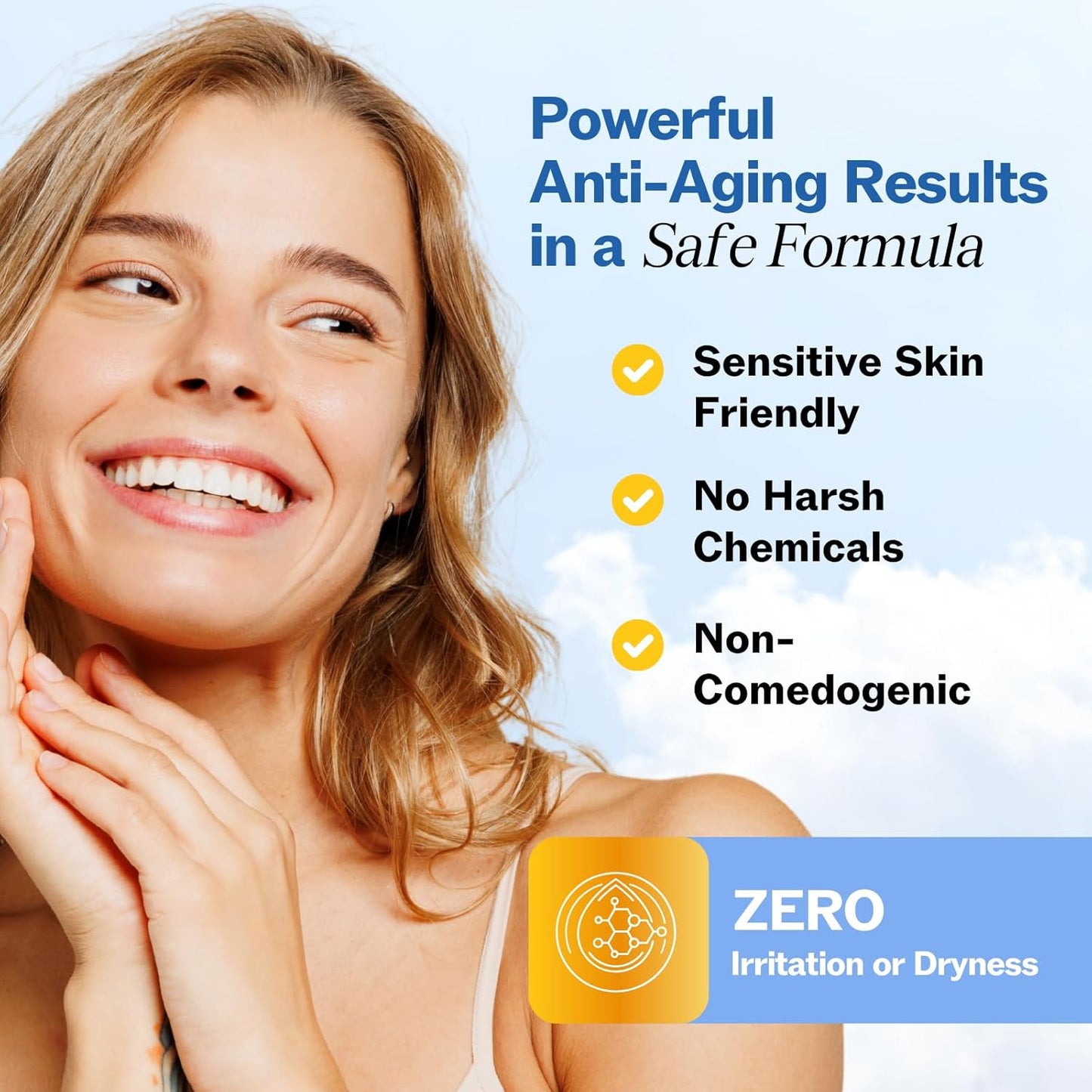 HotLilyAna Naturals Anti Aging Retinol Face Cream for Women – Wrinkle & Neck Cream for Firming, Retinol Moisturizer for Face with Hyaluronic Acid, Hydrating Night Cream for Fine Lines, Collagen Boost