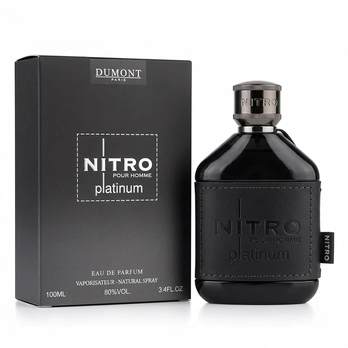 Hot Dumont Nitro Elixir 3.4 Fl Oz Extrait De Parfum for Men – Bold Elegant Sensual Fragrance – Premium Long Lasting Scent