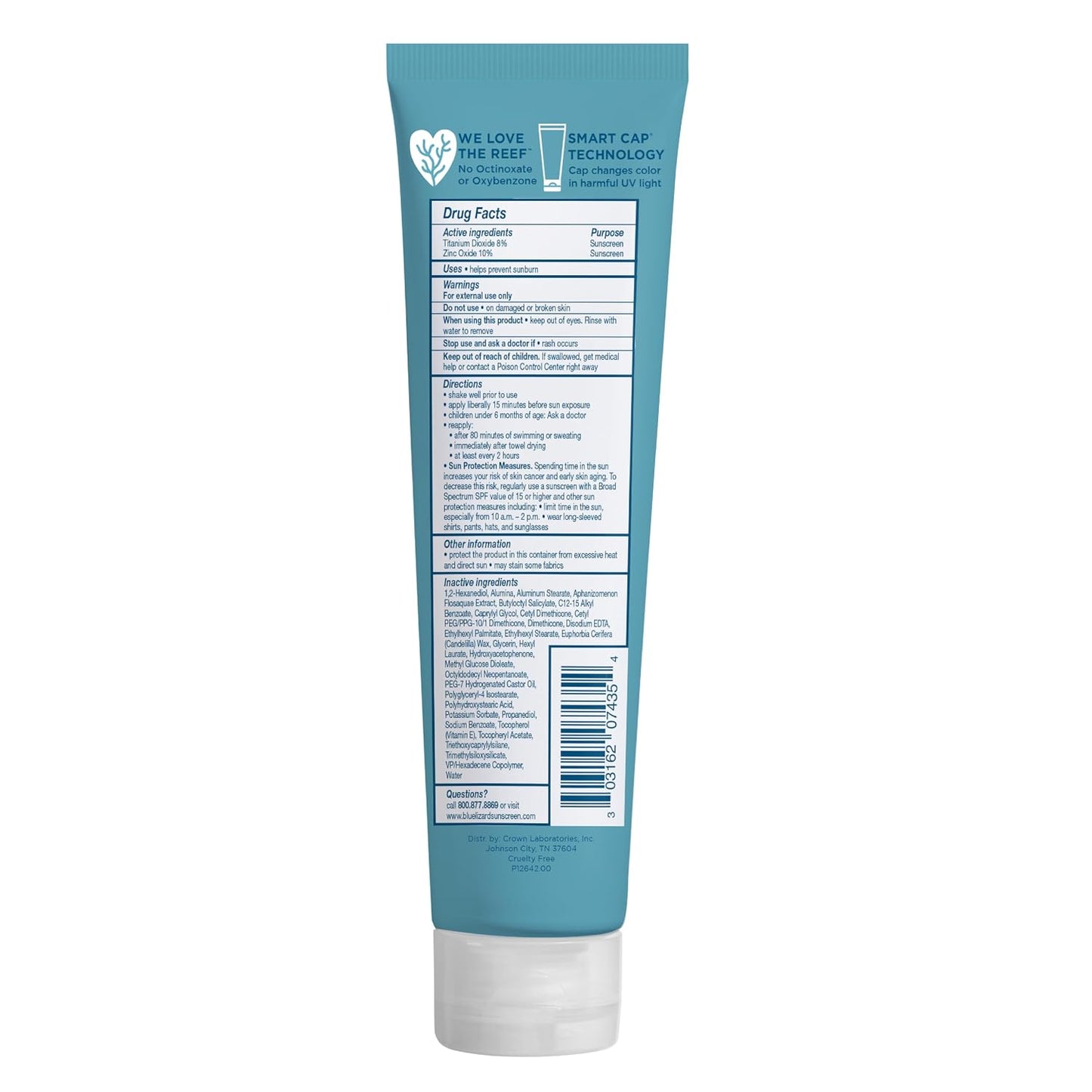 HotBlue Lizard Kids Mineral SPF 50 Sunscreen Lotion, 100% Mineral, Children’s Sunscreen, Water-Resistant Formula, Paraben-Free, Fragrance-Free, 5 fl oz