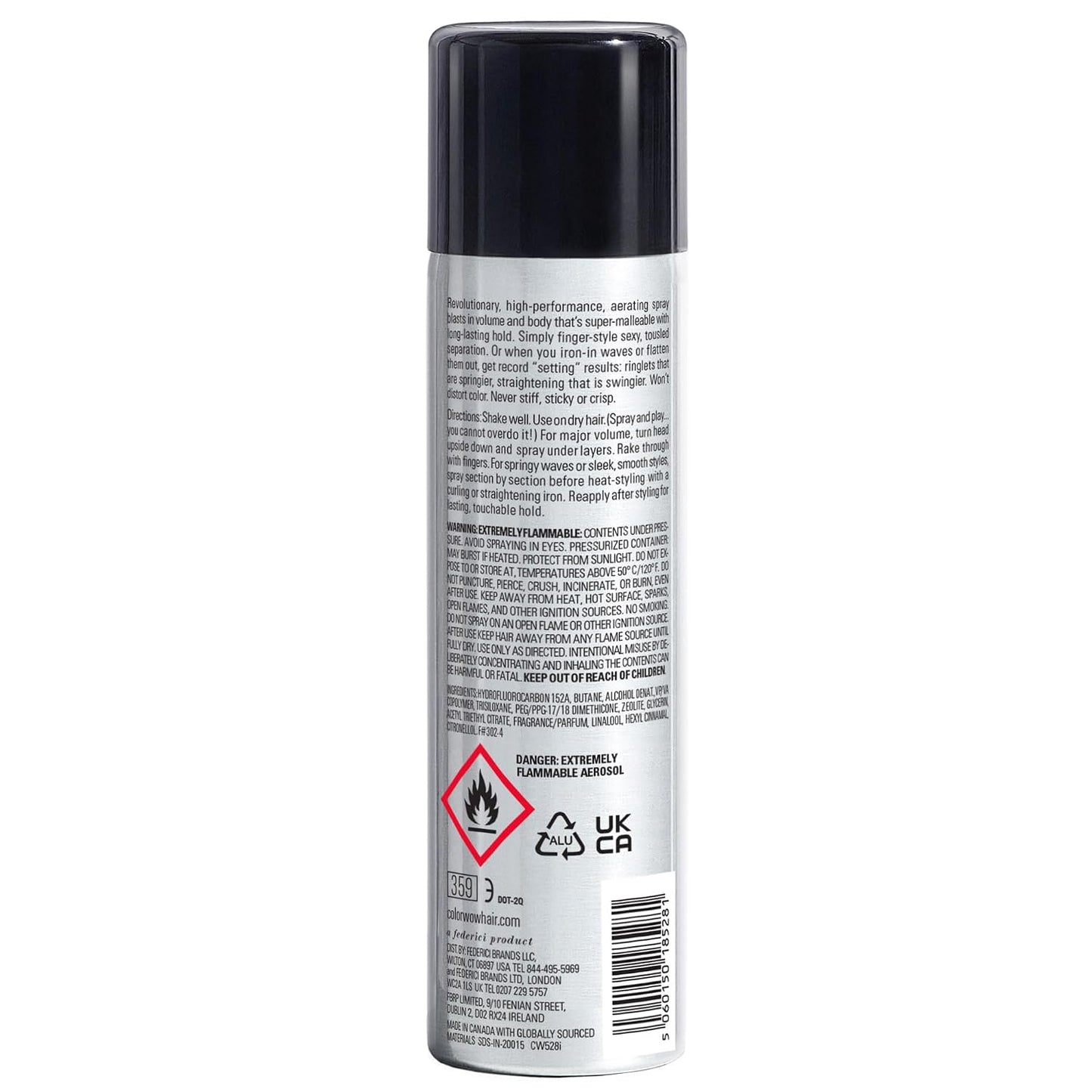 HotCOLOR WOW Style on Steroids Texturizing Spray, Non-Sticky Hair Texturizer for Instant Volume and Texture