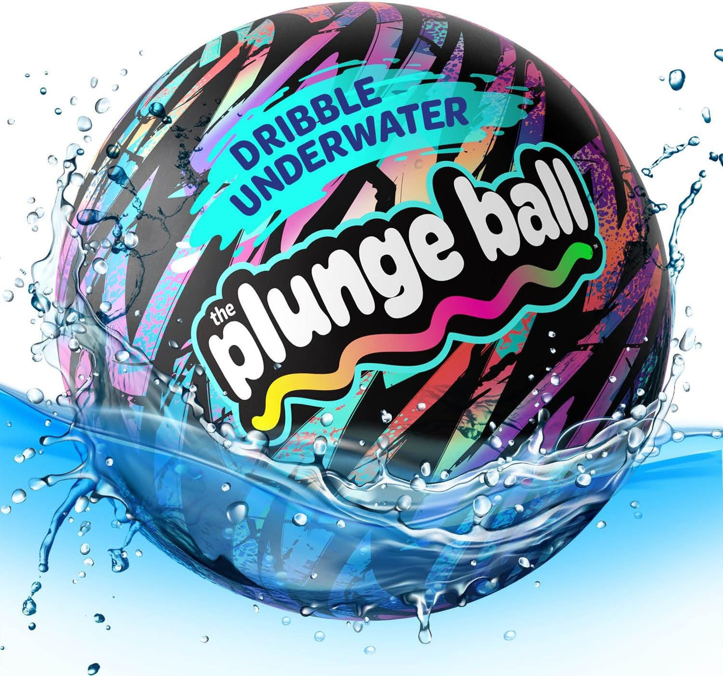 Hot HydroSport Plunge Ball - Pool Toys - Swimming Pool Games for Kids, Adults and Family - Water Balls - Water Toys for Kids Ages 8-12 - Teens, Boys Fun Stuff - Swim Balls Sports Accessories (9 Inch)