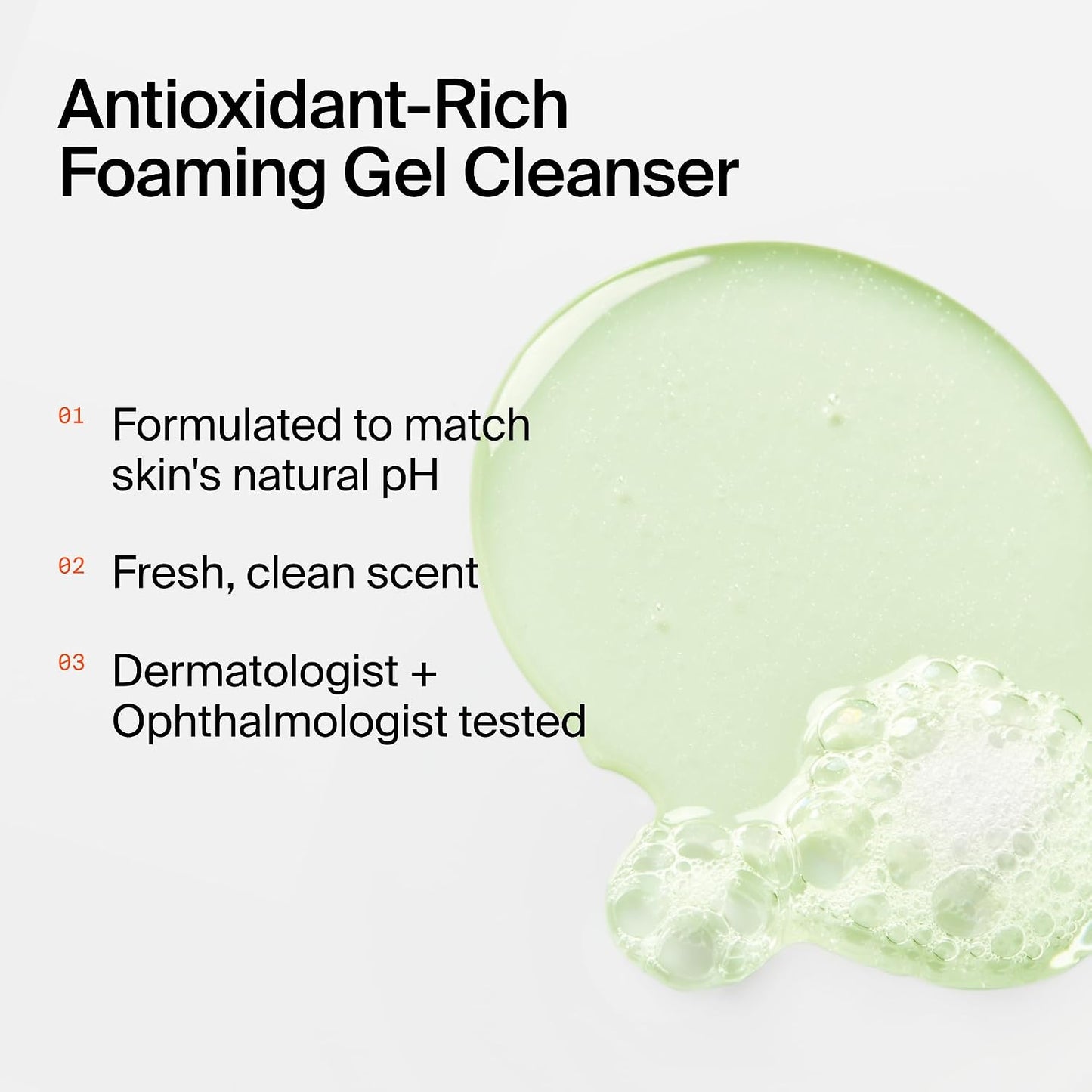 HotYouth To The People Superfood Facial Cleanser - Kale + Green Tea Daily Face Wash, Gently Removes Makeup, SPF, and Oils, Soothing Antioxidants for Glowing Skin, pH Balance, Clean Pores, Refillable