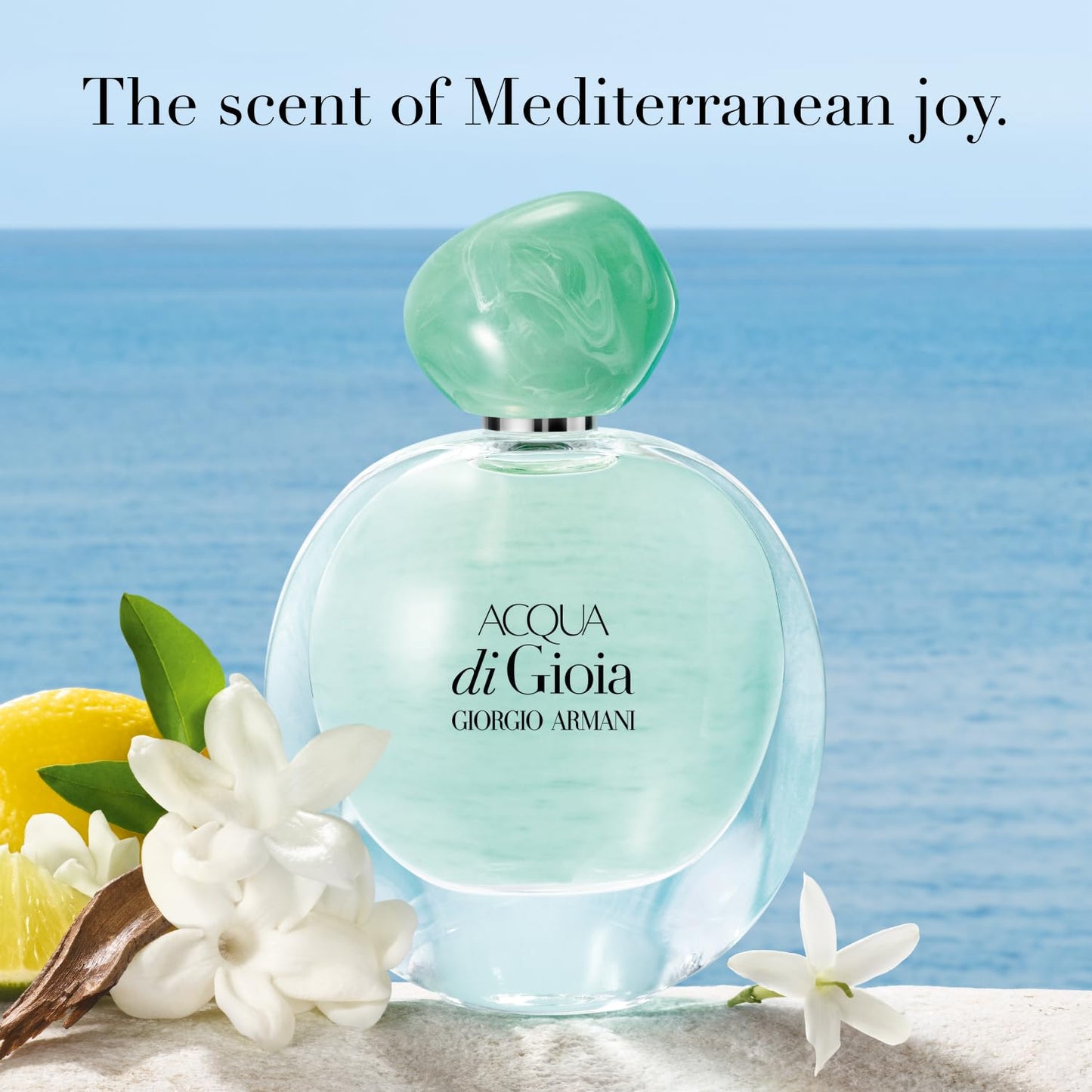 Hot Armani Beauty - Acqua di Gioia - Eau de Parfum - Floral Fruity Fragance for Women - Primofiore Lemon, Water Jasmin, Cedarwood Notes