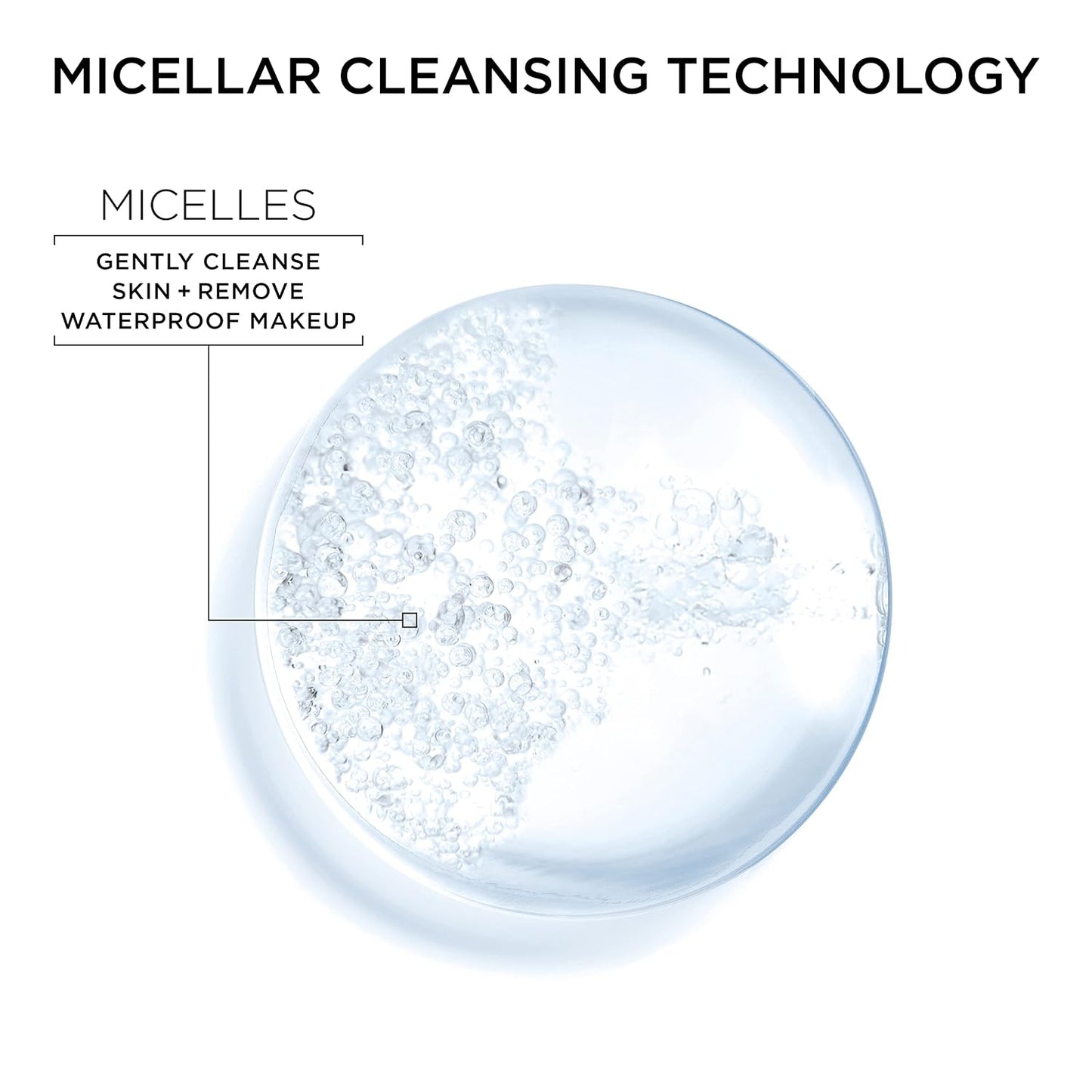 HotGarnier Micellar Water for Waterproof Makeup, Hydrating Facial Cleanser & Makeup Remover, Suitable for Sensitive Skin, Vegan, Cruelty Free, 13.5 Fl Oz (400mL), 2 Count