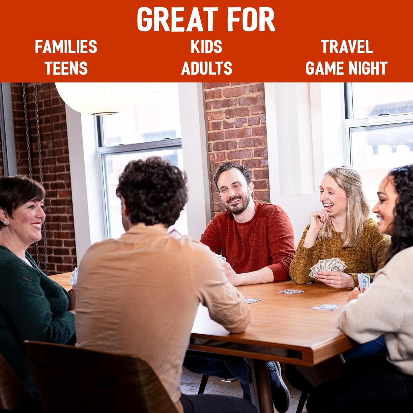 HotGrandpa Beck's Games Cover Your Assets Card Game | from The Creators of Skull King | Easy to Learn and Outrageously Fun for Kids, Teens, & Adults | 2-6 Players Ages 7+