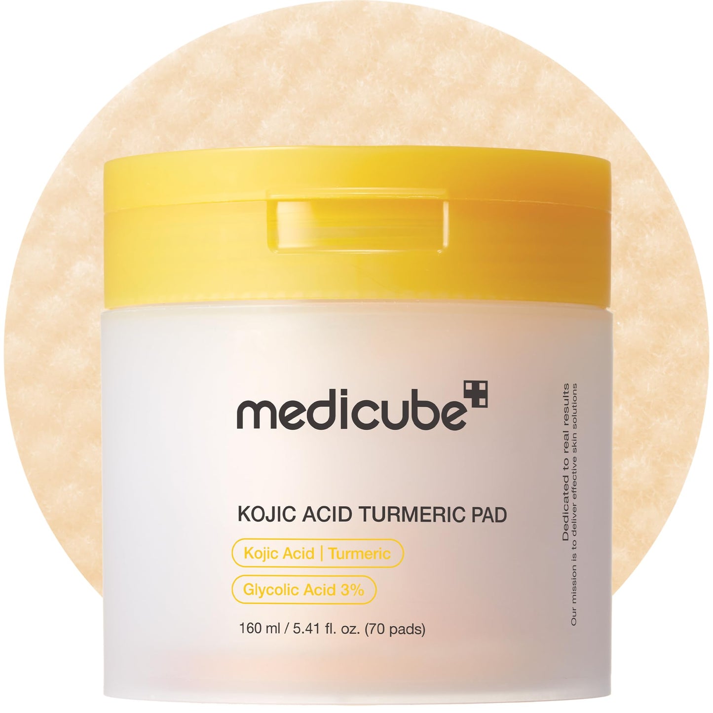 Hotmedicube Toner Pads Red Succinic Acid Panthenol Facial Peeling Pad | Exfoliating Toner Pad for Breakout-Prone Skin | Niacinamide, AHA, BHA, and Soothing Panthenol - Non-Comedogenic, 70 Pads (1 Pack)