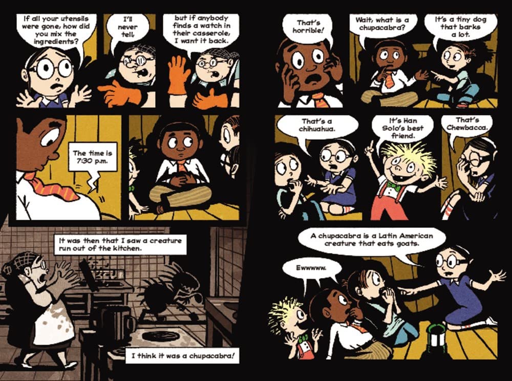Hot The Cryptid Club #3: The Chupacabra Hoopla: A Graphic Novel