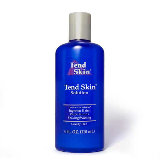 HotTend Skin Solution for Razor Bumps and Ingrown Hair, 4 Oz | Solution for Unsightly Razor Burns, Post Shaving and Waxing Toner, Deodorant, Made in USA