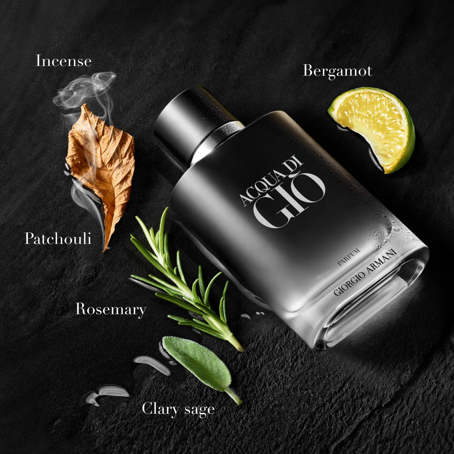 Hot Armani Beauty - Acqua di Giò - Parfum - Cologne for Men - Fresh & Woody Men’s Fragrance - Bergamot, Ginger, Marine, Geranium, Rosemary, Clary Sage, Patchouli, Incense Notes