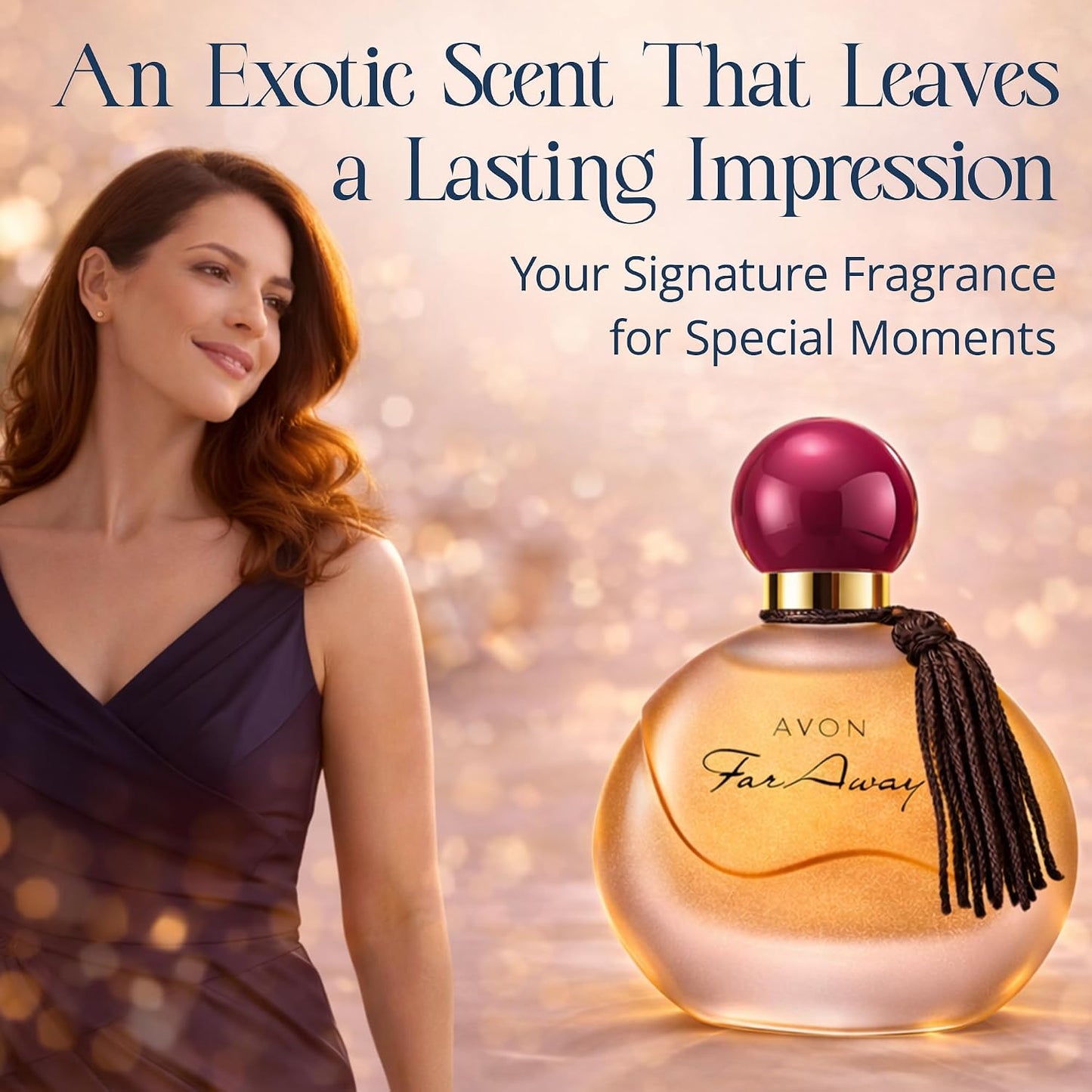 Hot AVON Far Away Eau de Parfum Fragrance for Women - 1.7 oz | Amber Floral Scent - Signature Fragrance for Special Occasions Long Lasting Perfume Spray - Elegant Parfum, Travel Size Spray