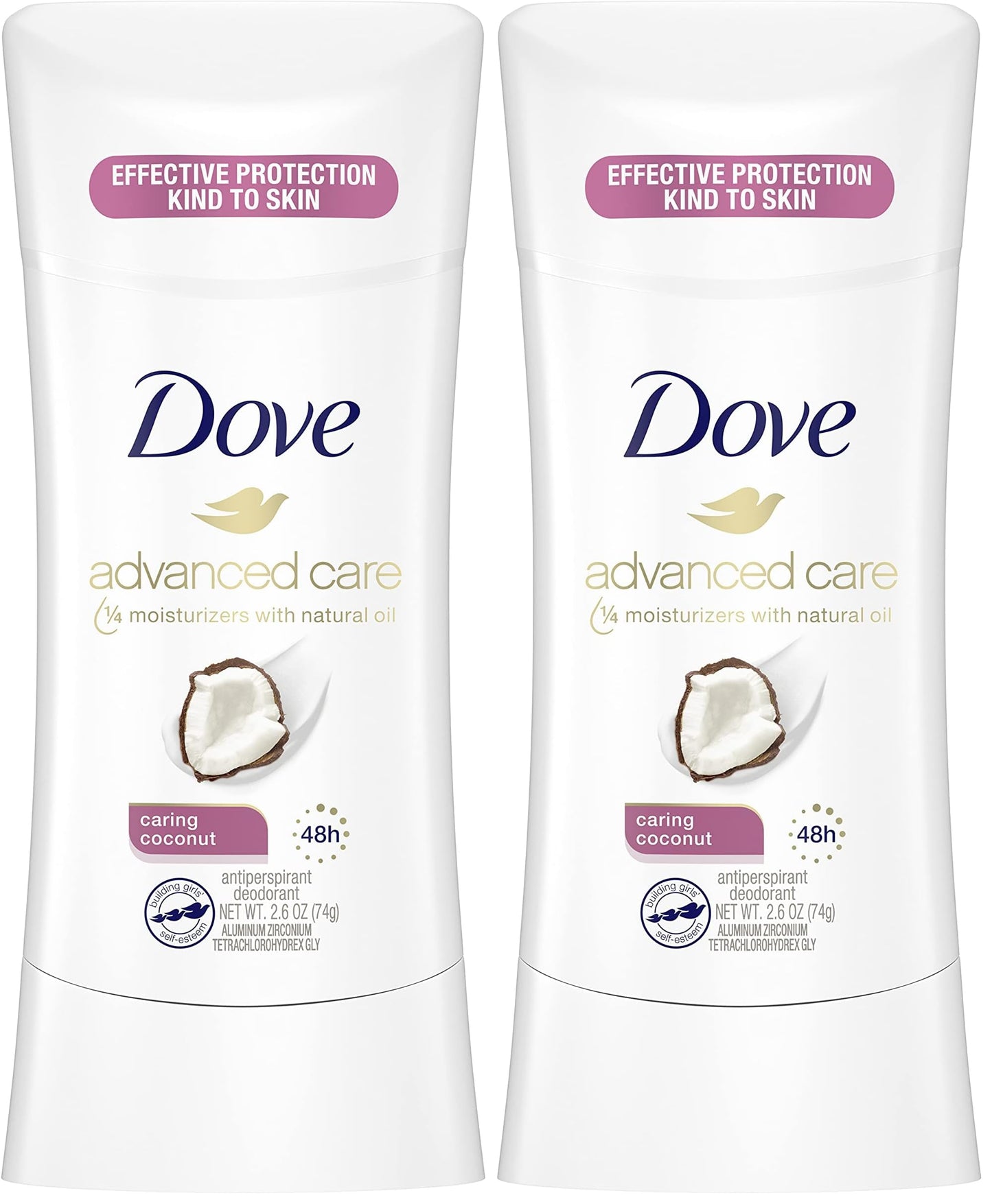 HotDove Advanced Care Antiperspirant Deodorant Stick Cool Essentials 4 ct for helping your skin barrier repair after shaving 72 hour odor control and sweat protection with Pro Ceramide Technology 2.6 oz