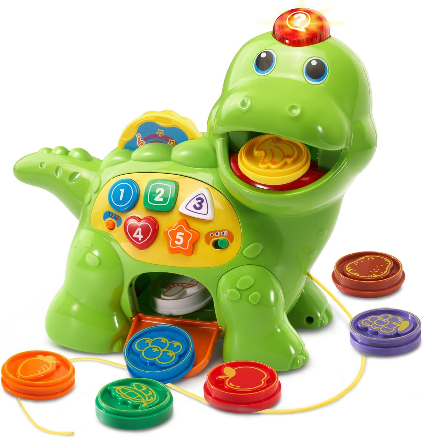 HotVTech Chomp and Count Dino, Green