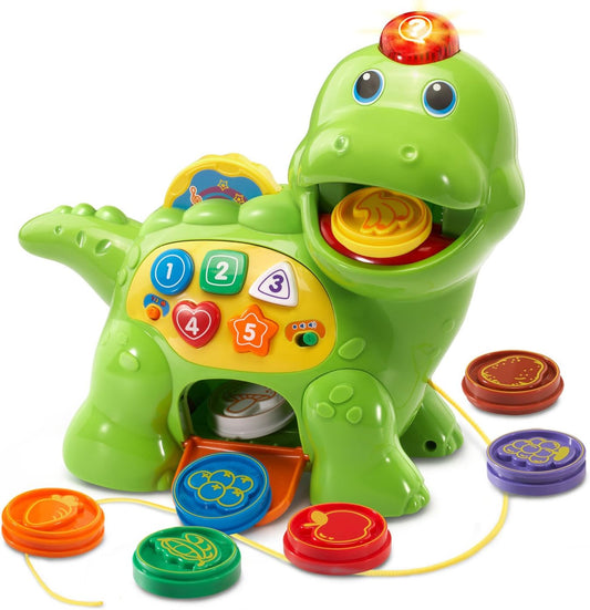 HotVTech Chomp and Count Dino, Green
