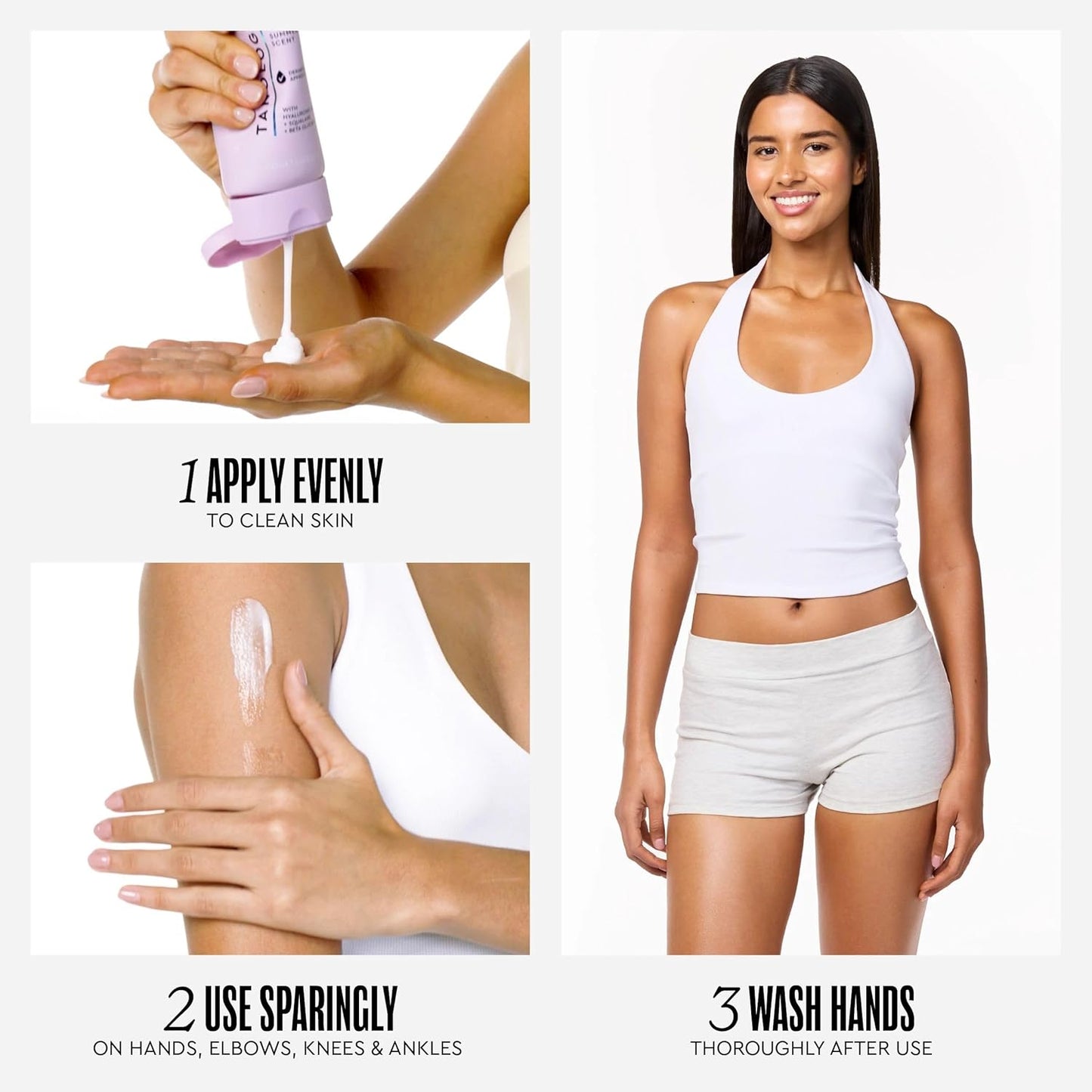 HotTanologist Hydrating Daily Glow Body Lotion, Medium/Dark, Gradual Tanning Lotion, No Fake Tan Smell, Streak-Free & Natural-Looking Self Tanner, Vegan, 8.45 fl. oz/250 ml Tube