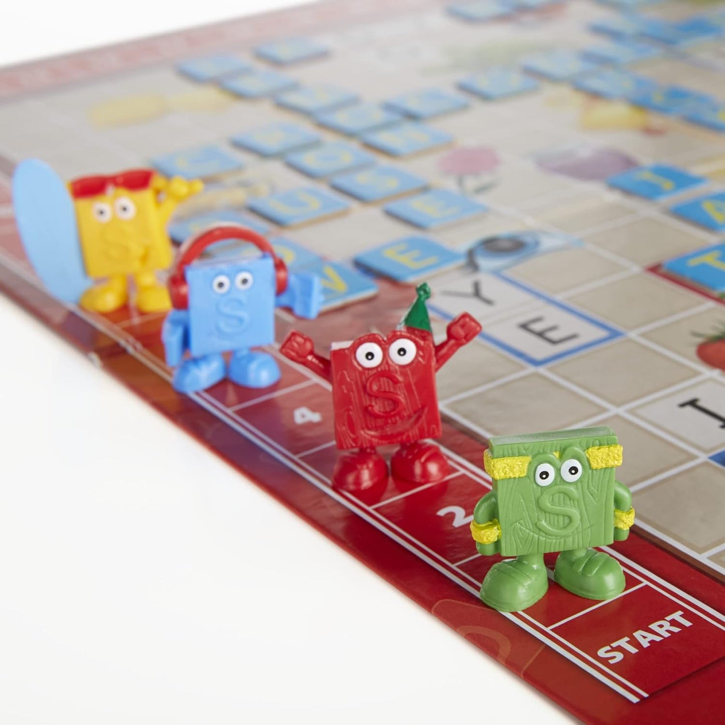 Hot Hasbro Gaming Scrabble Junior Board Game | 2-4 Players | Family Educational Word Games for Kids | Back to School Gifts for Classroom | Ages 5+