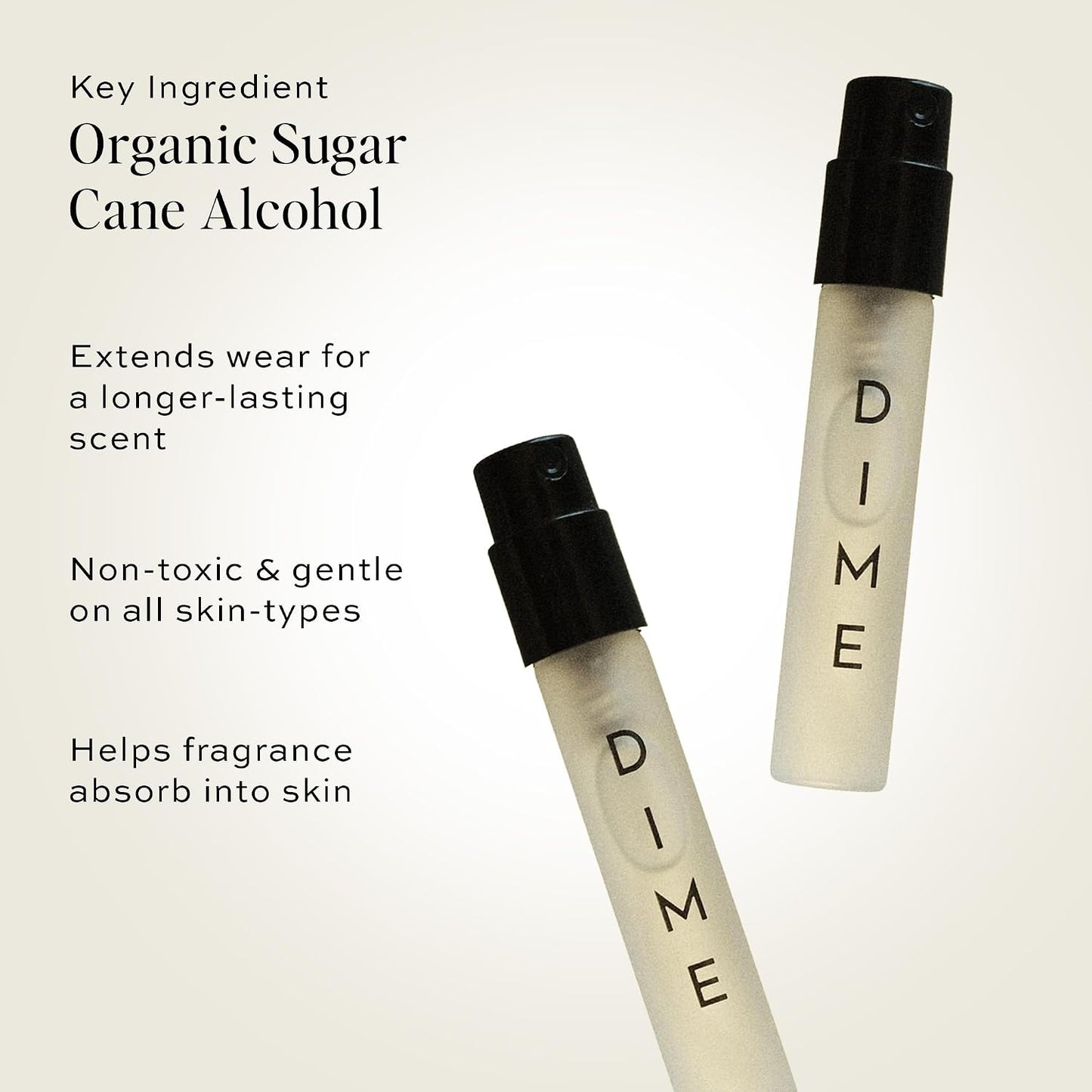 Hot DIME Beauty Perfume Sampler, Hypoallergenic, Clean Perfumes, Eau de Parfum For Women (Set of 5, 2 ml)