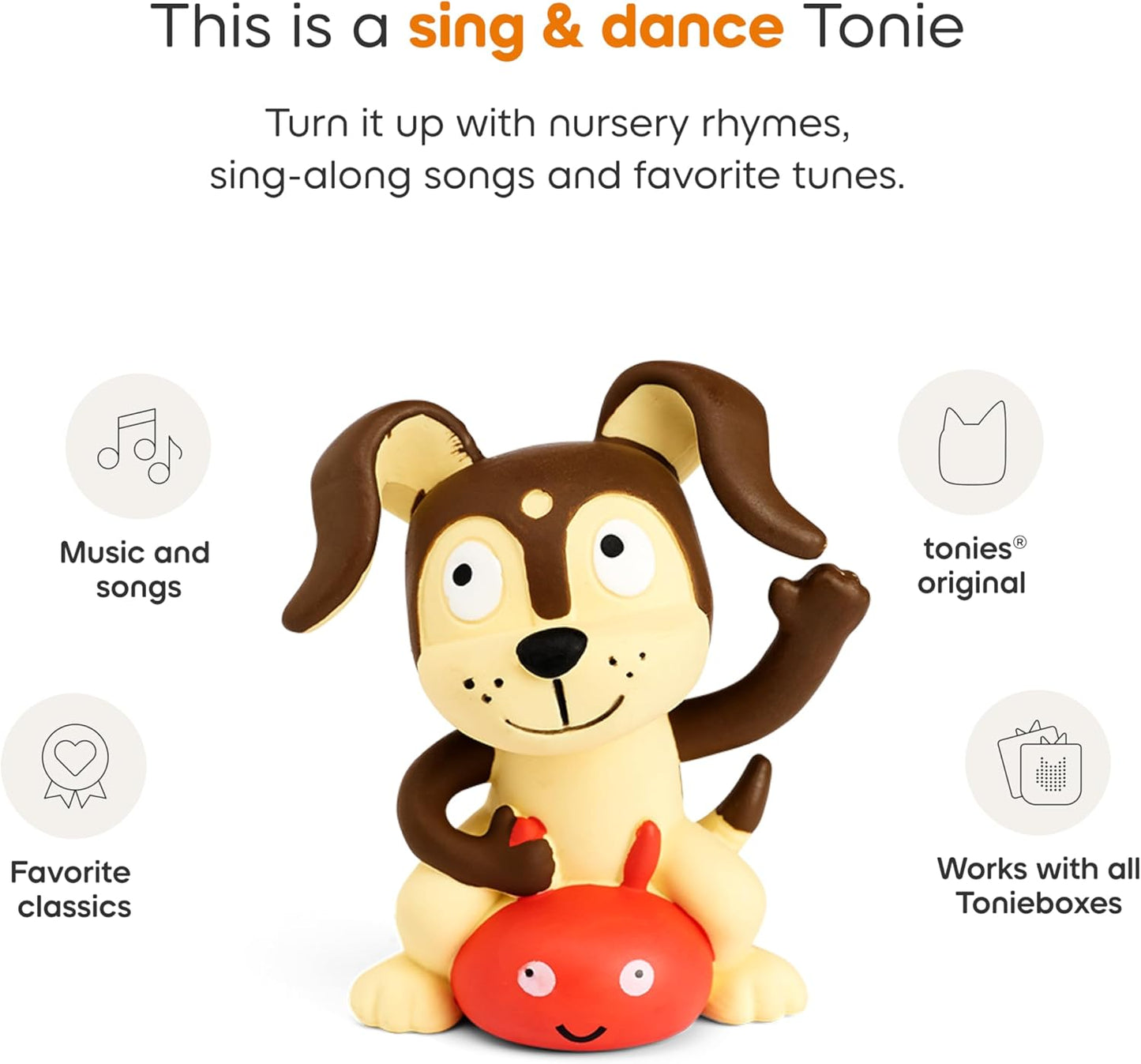 Hot Tonies Favorite Children's Songs: Playtime Puppy Audio Toy Figurine