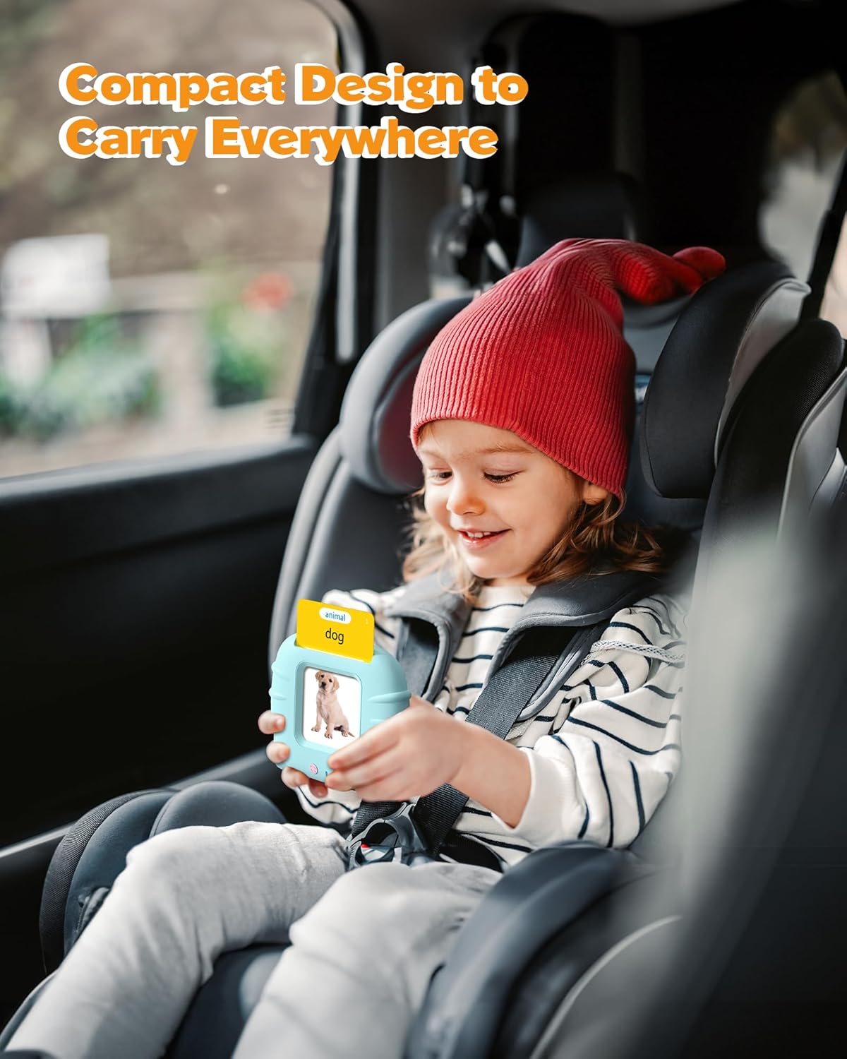HotAirbition Talking Flash Cards for Toddlers 1 2 3 4 Year Olds, Montessori Language Learning Toys with 224 Words, Pocket Speech Therapy Toys, and Speech Development Educational Playthings for Children