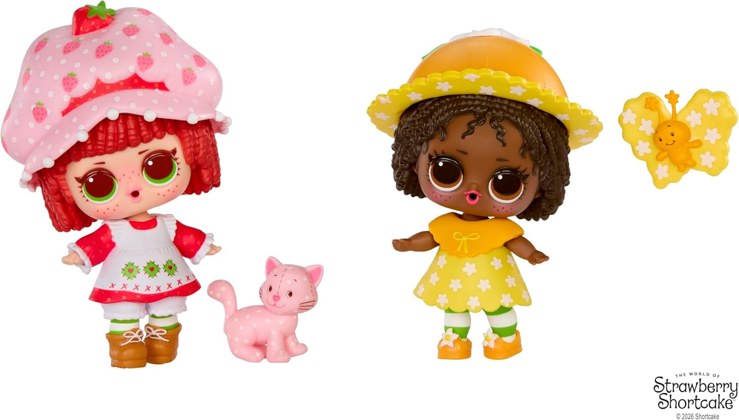 Hot LOL Surprise Loves The World of Strawberry Shortcake Tots with Scented Dolls, Pets, and Transforming Strawberry House Playset – Gift for Kids Ages 4+