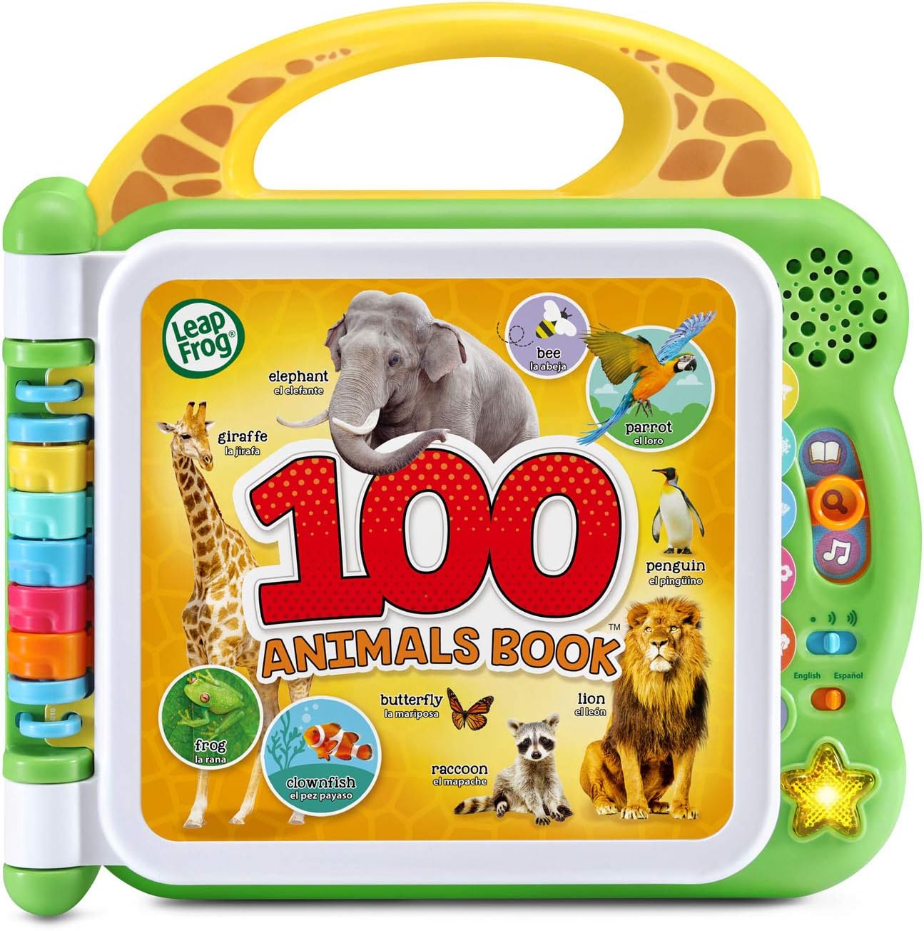 Hot LeapFrog 100 Animals Book, Green