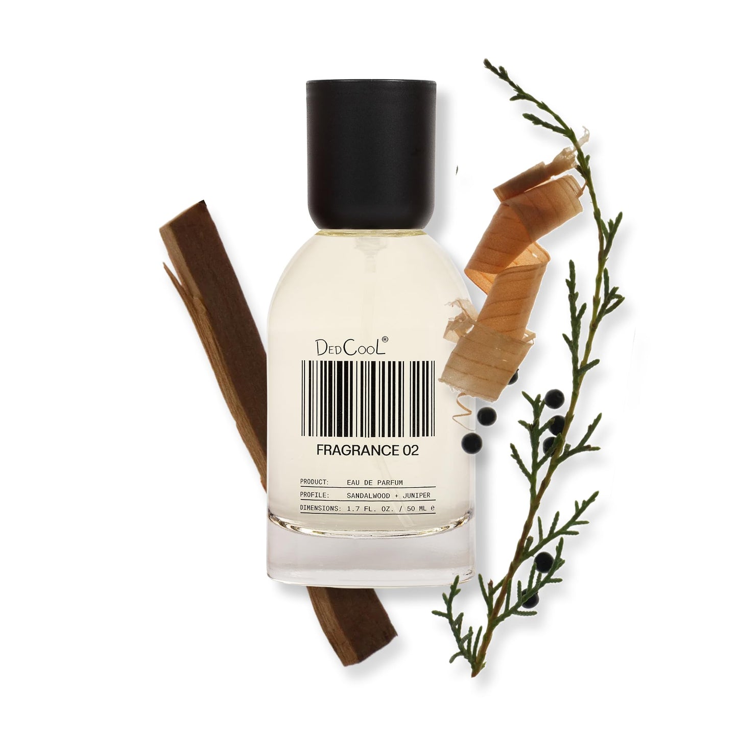 Hot DedCool, Eau de Parfum, Xtra Milk, Clean Unisex Fragrance, 1.7 fl oz | Bergamot, white musk & amber notes, non-toxic & vegan