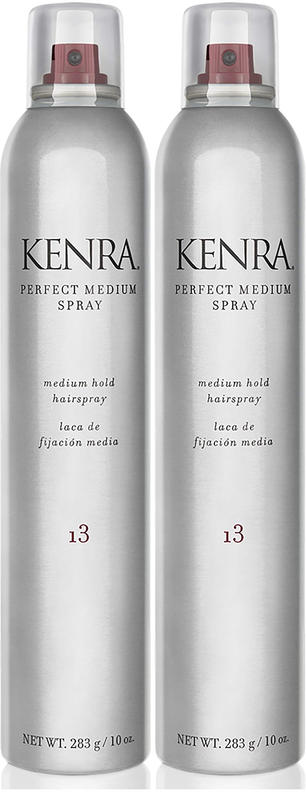 HotKenra Professional Perfect Medium Spray 13 | Provides Styling Control Without Stiffness | Medium Hold | Fast-Drying Formulation | High Shine Finish | All Hair Types