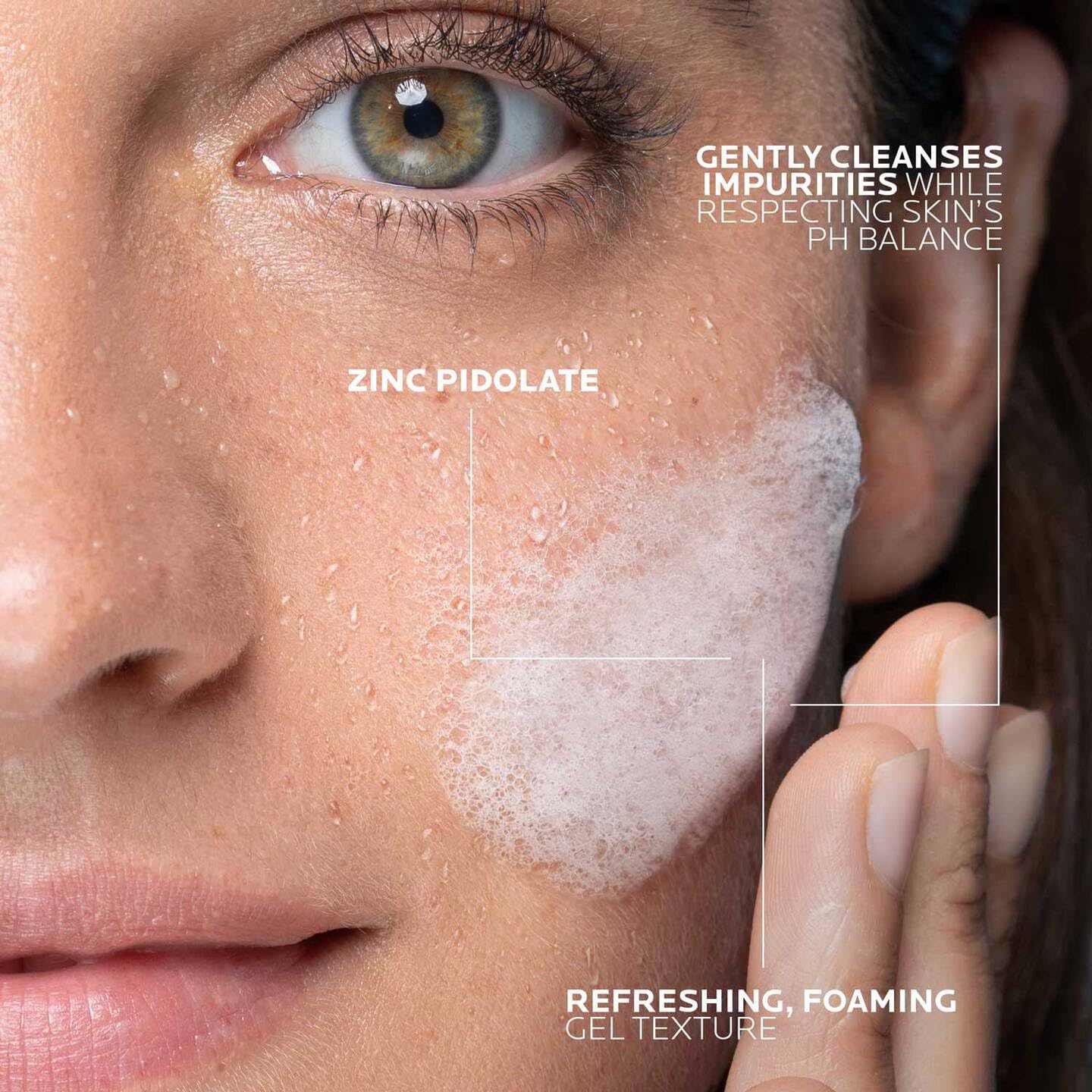 HotLa Roche-Posay Effaclar Purifying Foaming Gel Cleanser for Oily Skin, With Zinc Pidolate To Remove Excess Oil, Alcohol Free & Oil Free, Face Wash For Oily Skin, Dermatologist & Sensitive Skin Tested