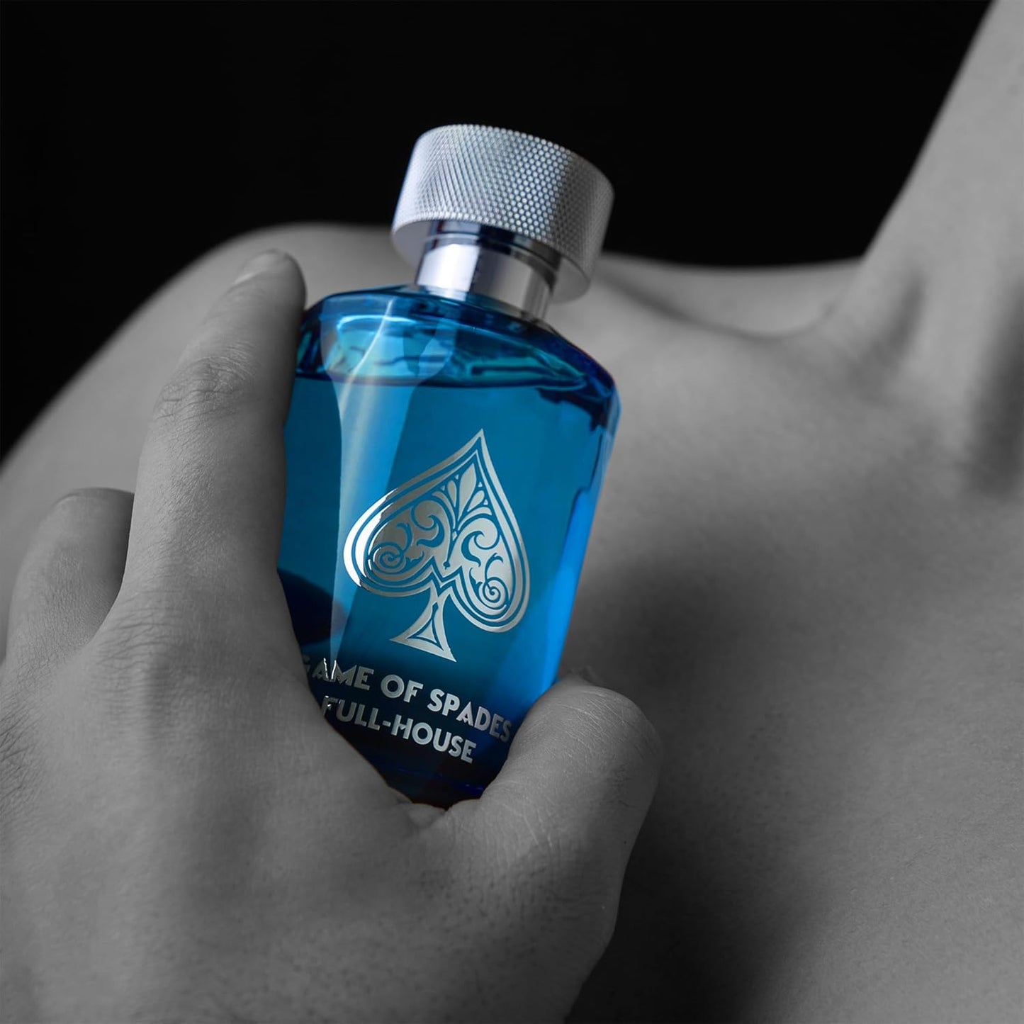 Hot Jo Milano Game of Spades Full House Eau De Parfum Spray | 3.4 oz (100ml) | Cinnamon, Oud Wood, Neroli, Orange, Ginger Scent | Long Lasting Fragrance for Men and Women (Unisex)
