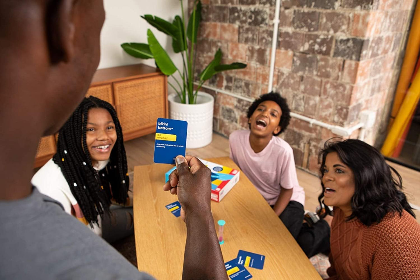 HotGuess The Gibberish Card Game for Families by Relatable, From The Creators of Incohereant, Fun Kids Games for Kids 12+, Game Night With Friends, Includes 400 Cards, Instructions, and 1 Sand Timer
