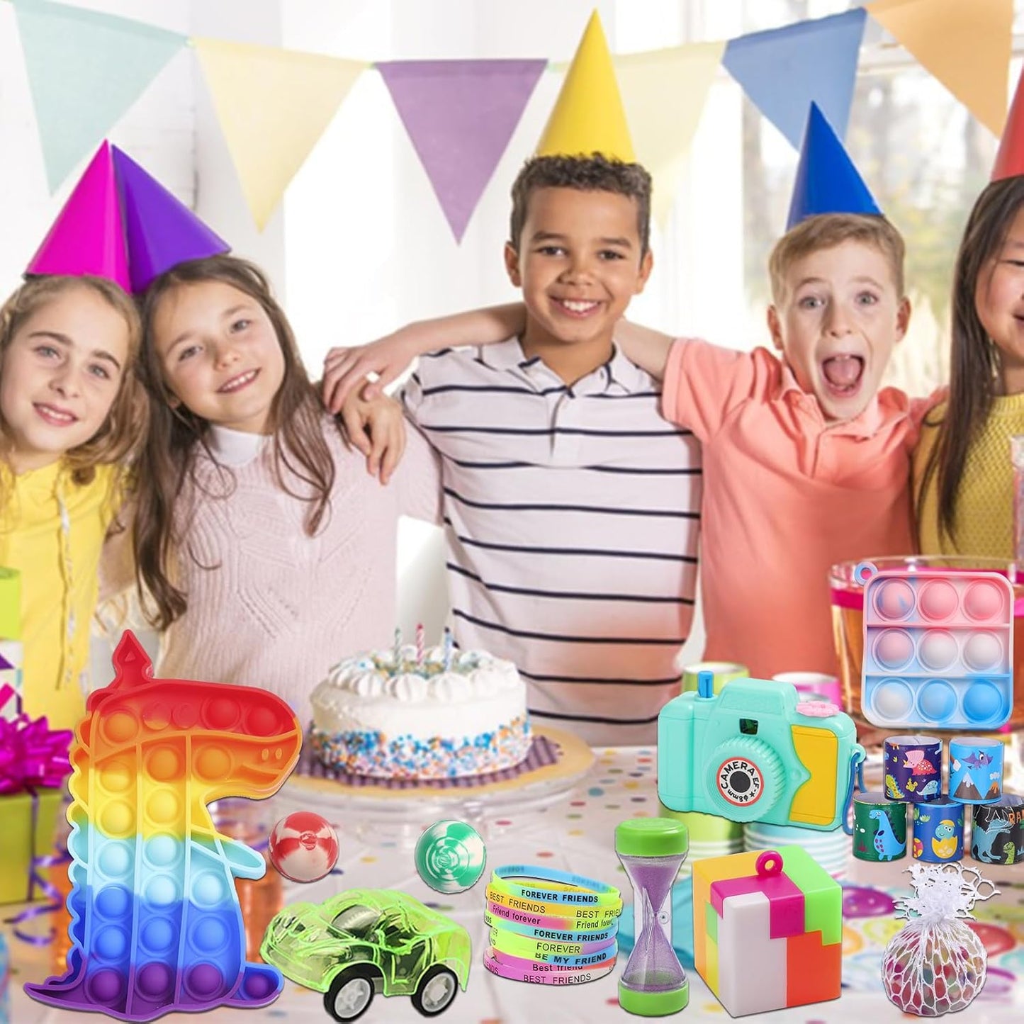 Hot 1000 Pcs Party Favors for Kids, Fidget Toys Bulk, Birthday Gift Toys, Fidgets Stocking Stuffers, Treasure Box Birthday Party, Goodie Bag Stuffers, Carnival Prizes, Pinata Filler Stuffers for Classroom