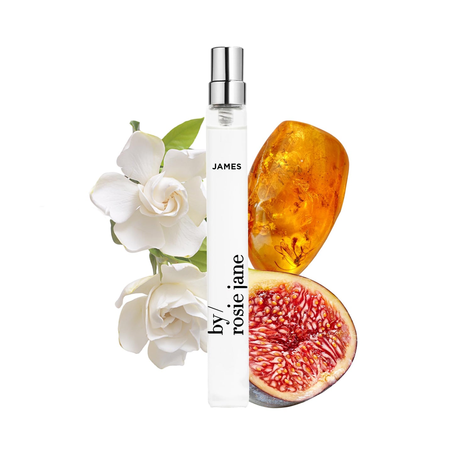 Hot By Rosie Jane Travel Perfume Spray (Rosie) - Clean Perfume for Women - Non-Toxic Body Mist with Notes of White Musk & Sweet Rose - Paraben, Sulfate & Phthalate Free (10ml)