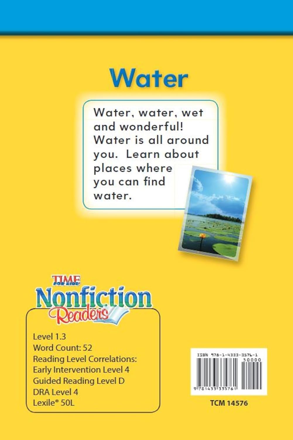 Hot TIME FOR KIDS® Informational Text Grade 1 Readers Set 3 10-Book Set