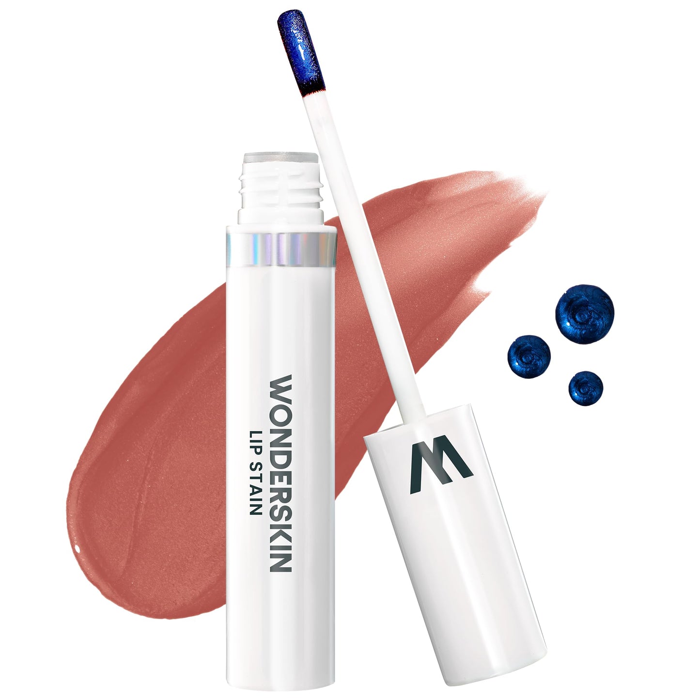 HotWonderskin Wonder Blading All Day Lip Stain Peel Off Masque - Long Lasting, Waterproof and Transfer Proof Nude Lip Tint, Matte Finish Peel Off Lip Stain (Whimsical Masque)